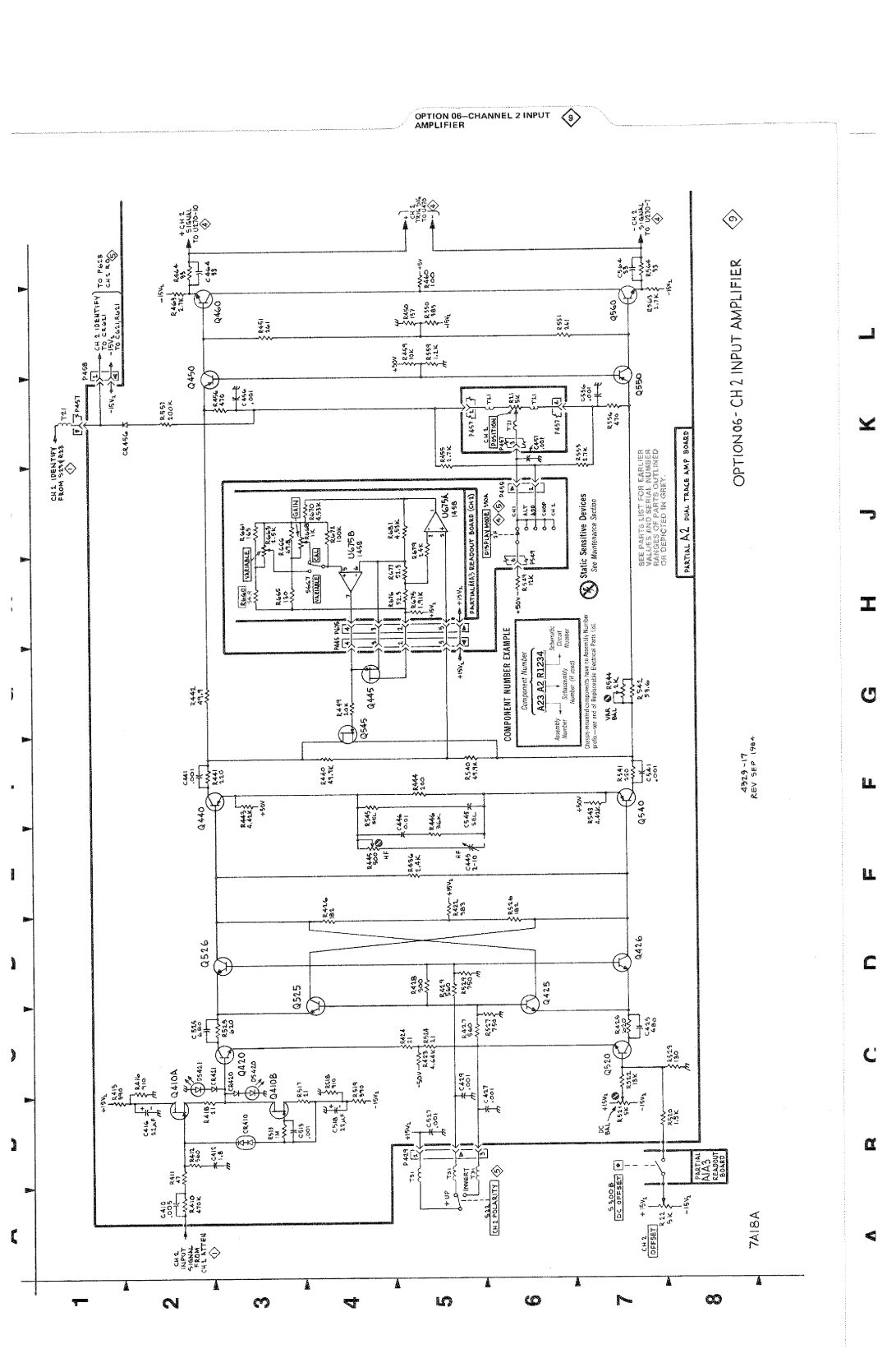 Tektronix 7A18A manual 