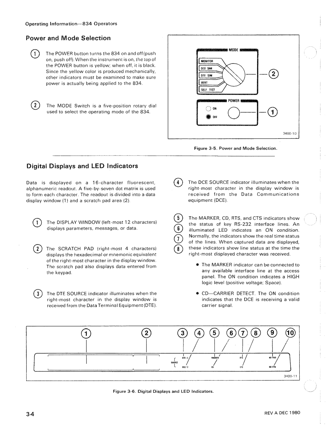 Tektronix 834 manual 