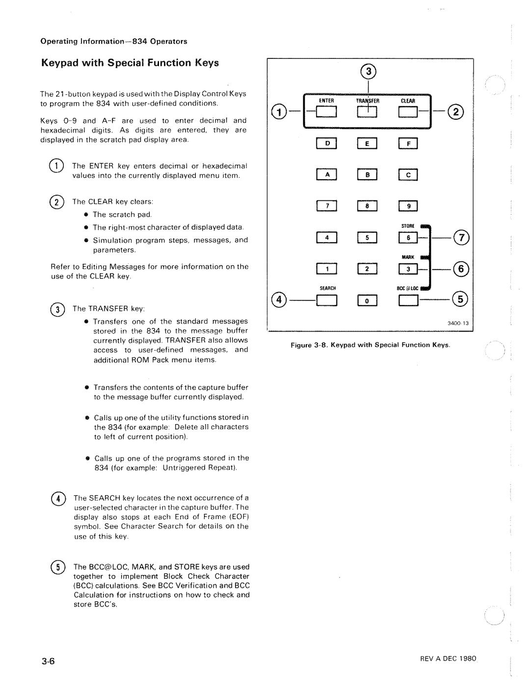 Tektronix 834 manual 