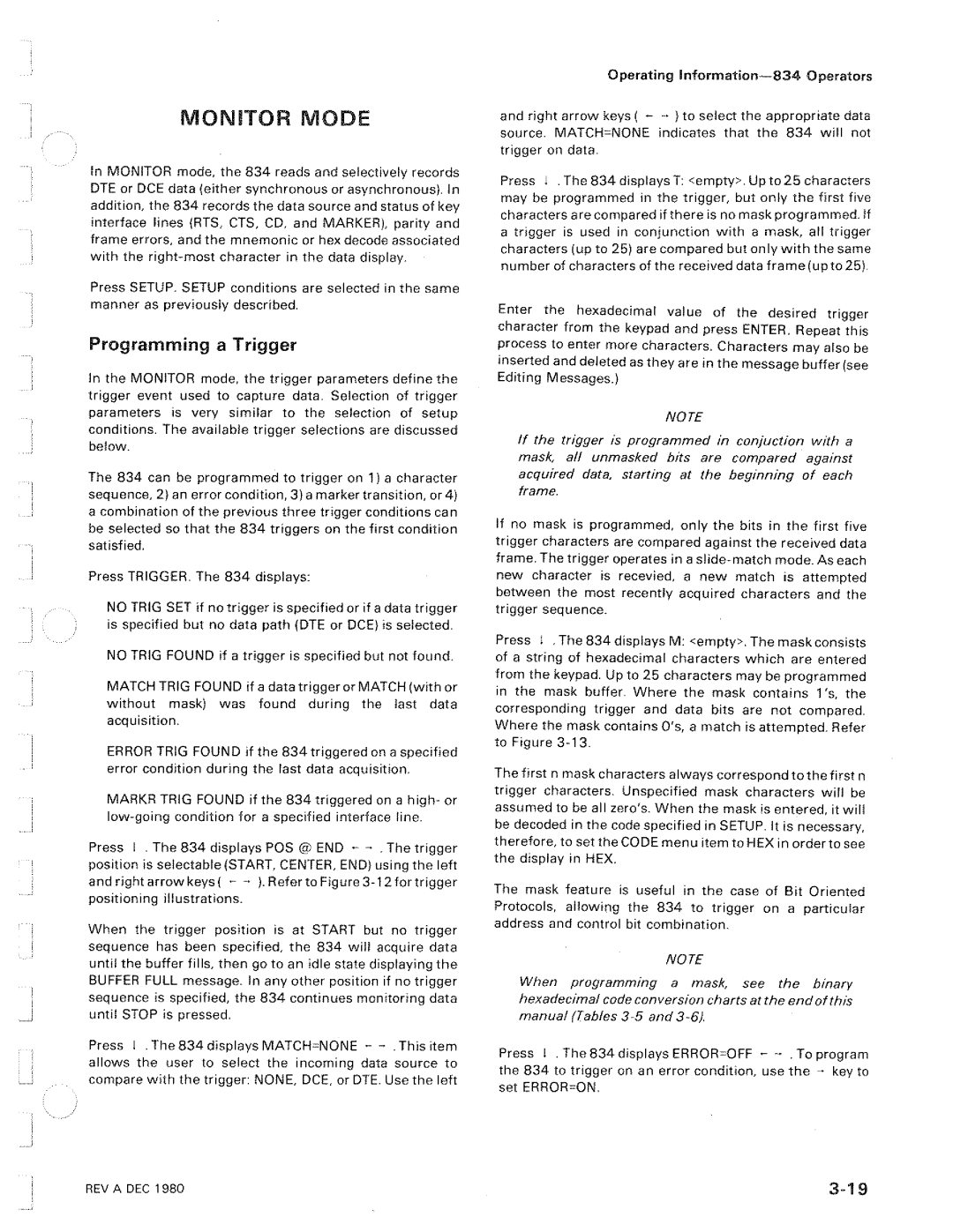 Tektronix 834 manual 