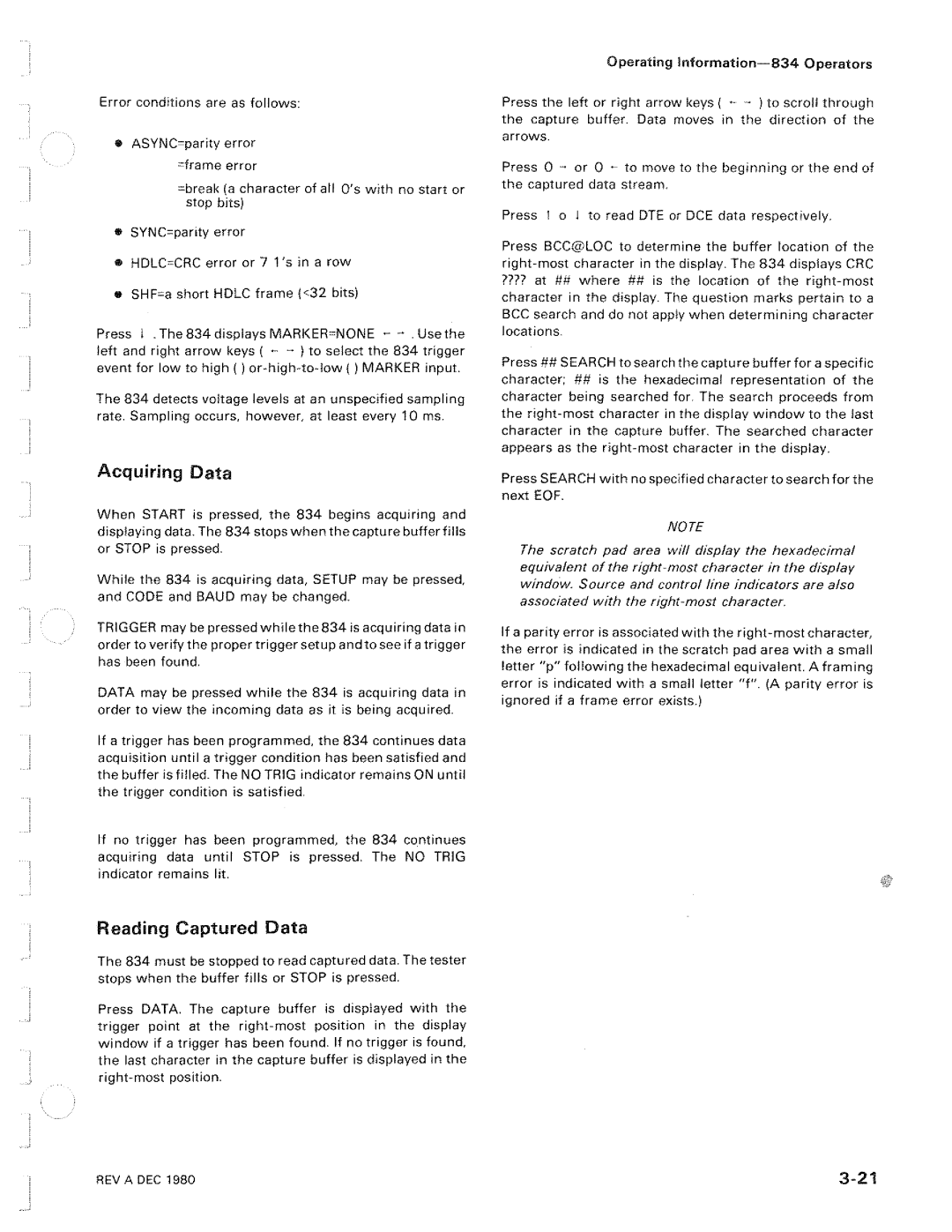 Tektronix 834 manual 