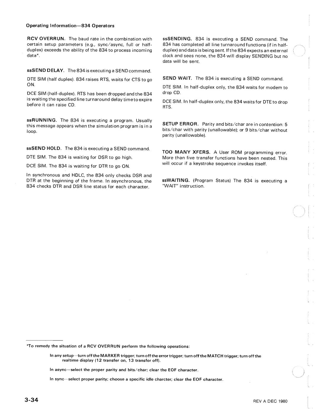 Tektronix 834 manual 