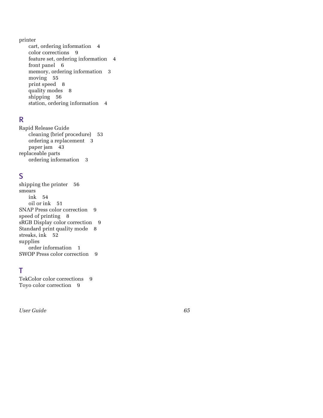 Tektronix 850 manual User Guide 