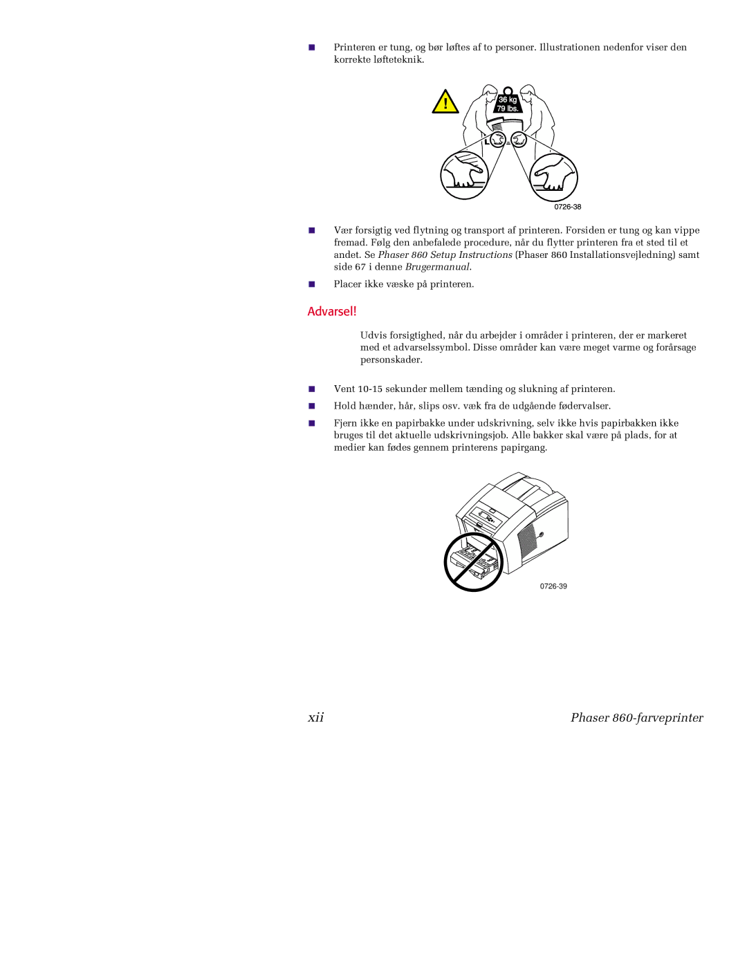 Tektronix 860 manual Xii 