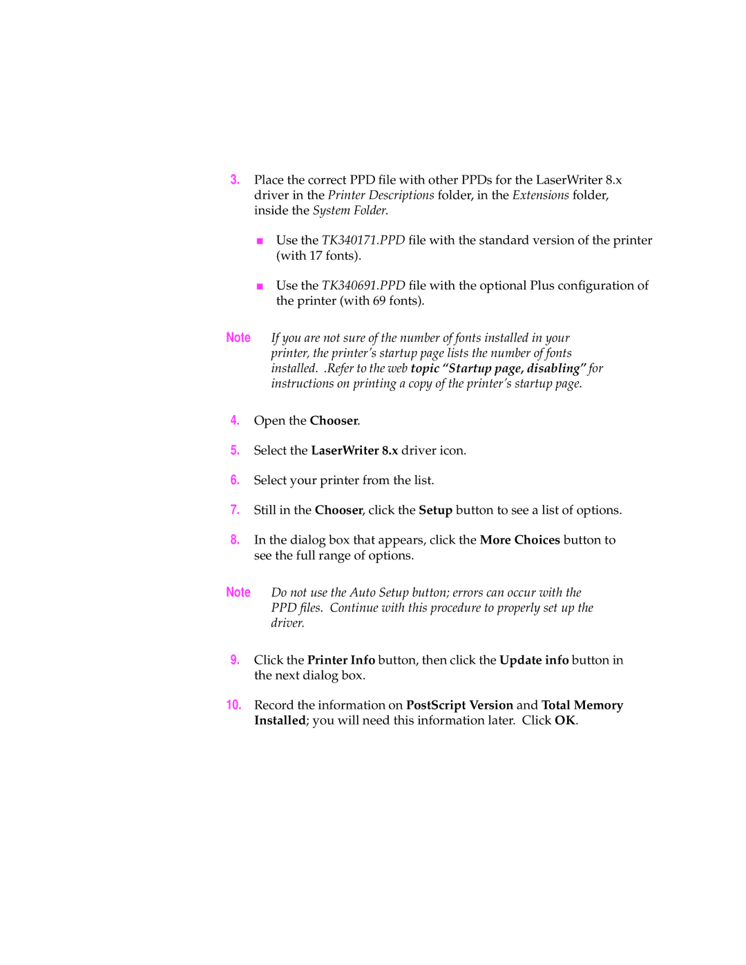 Tektronix 8.x manual 