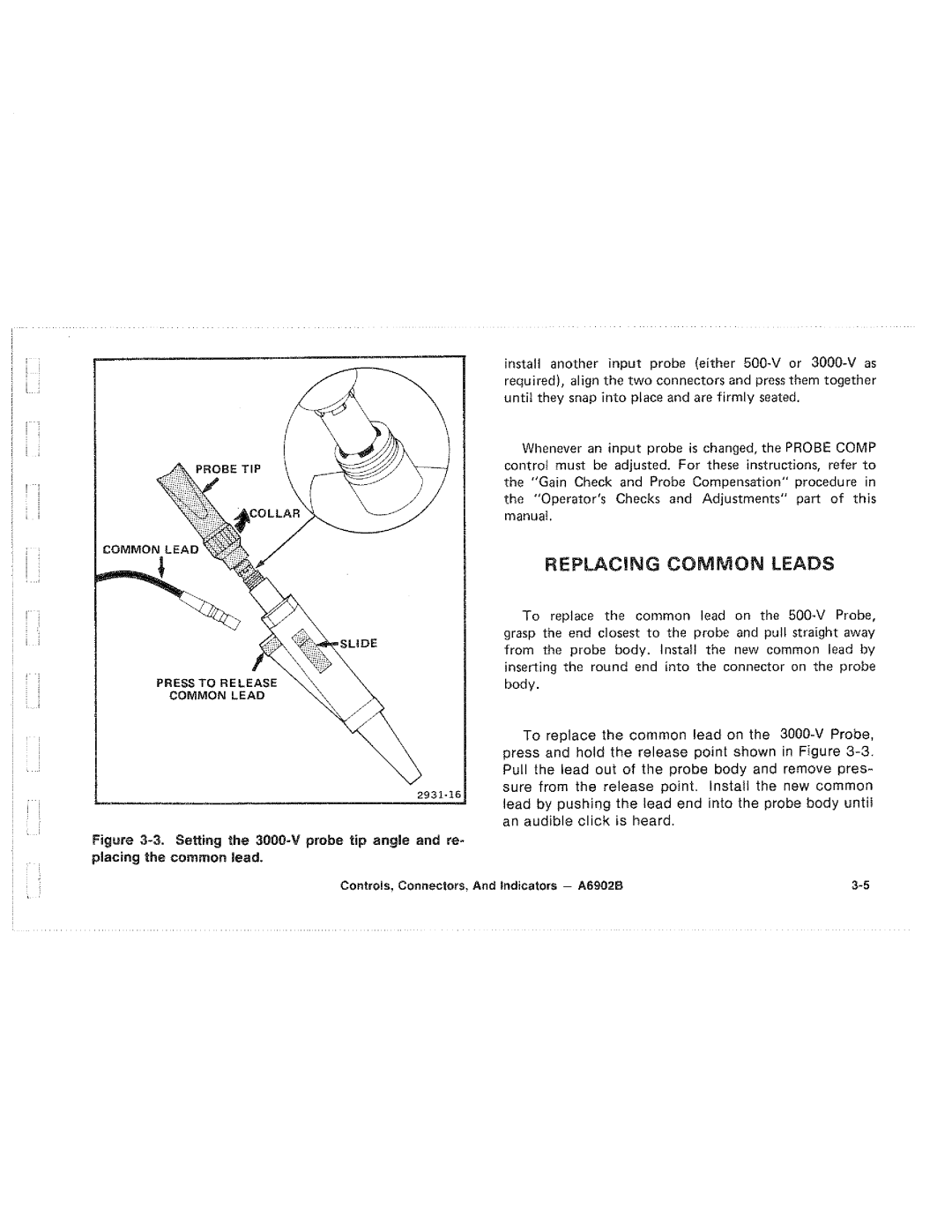 Tektronix A6902B manual 