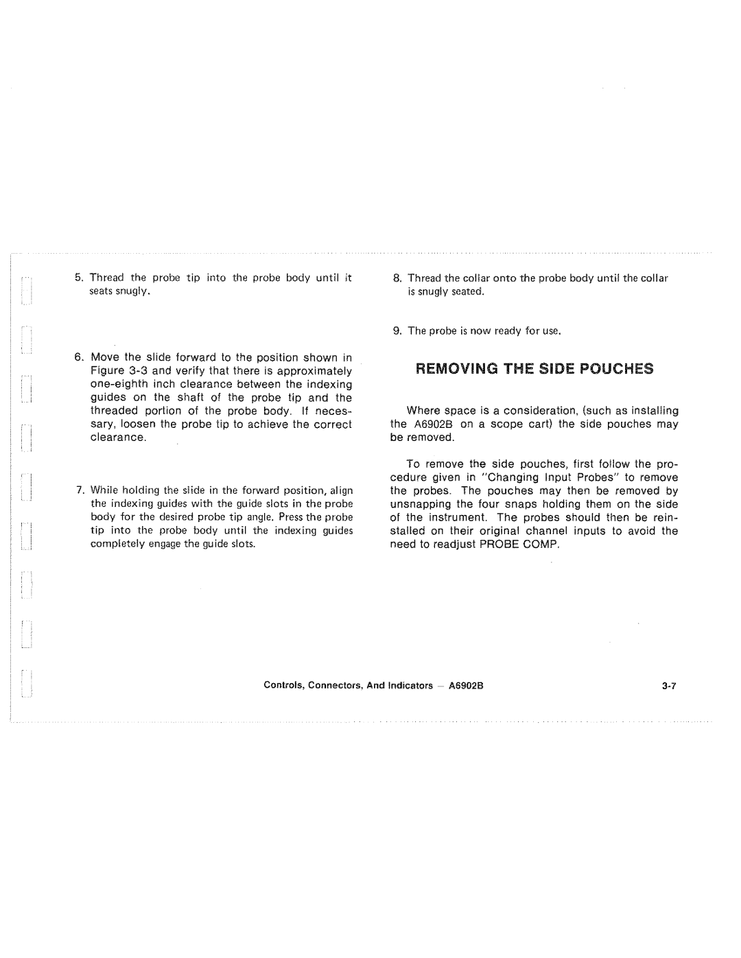 Tektronix A6902B manual 