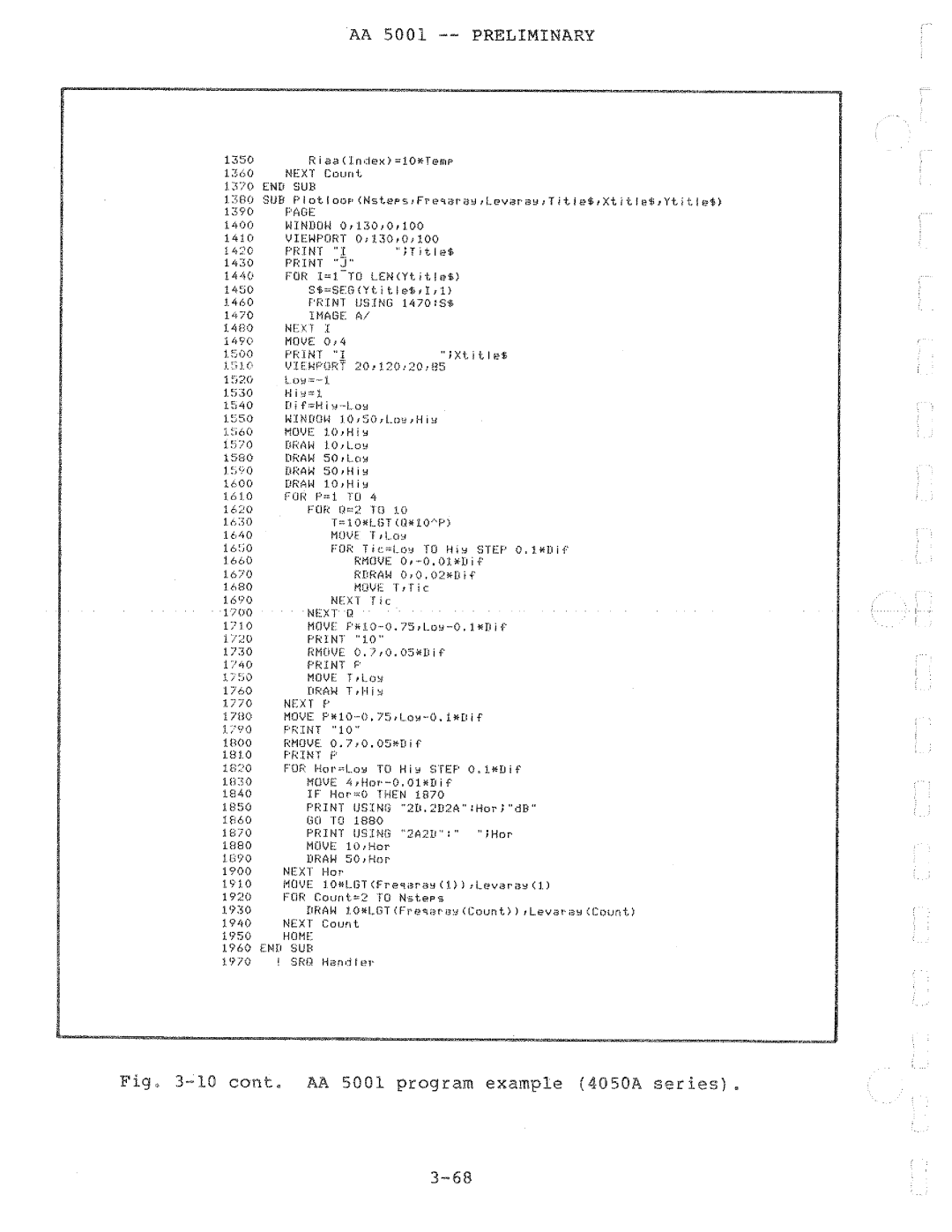 Tektronix AA 5001 manual 