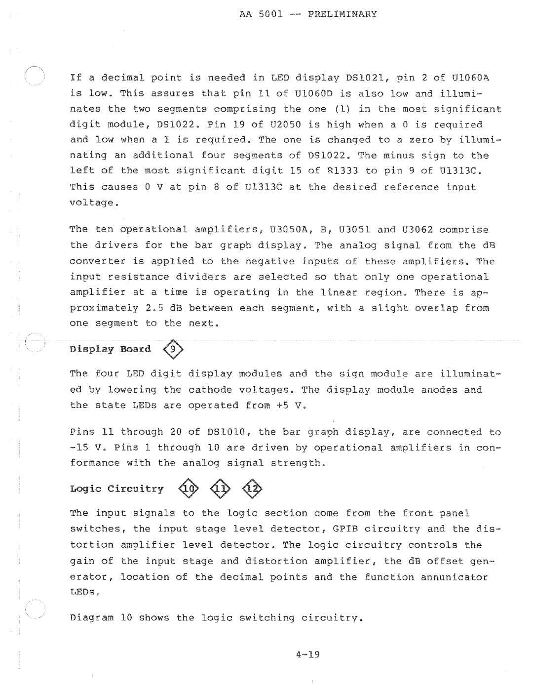 Tektronix AA 5001 manual 