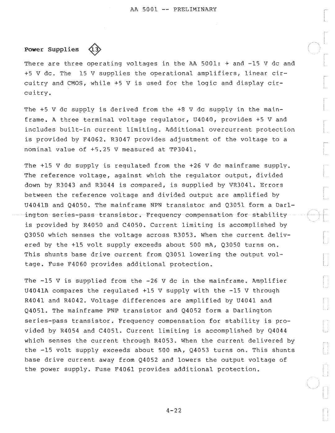 Tektronix AA 5001 manual 