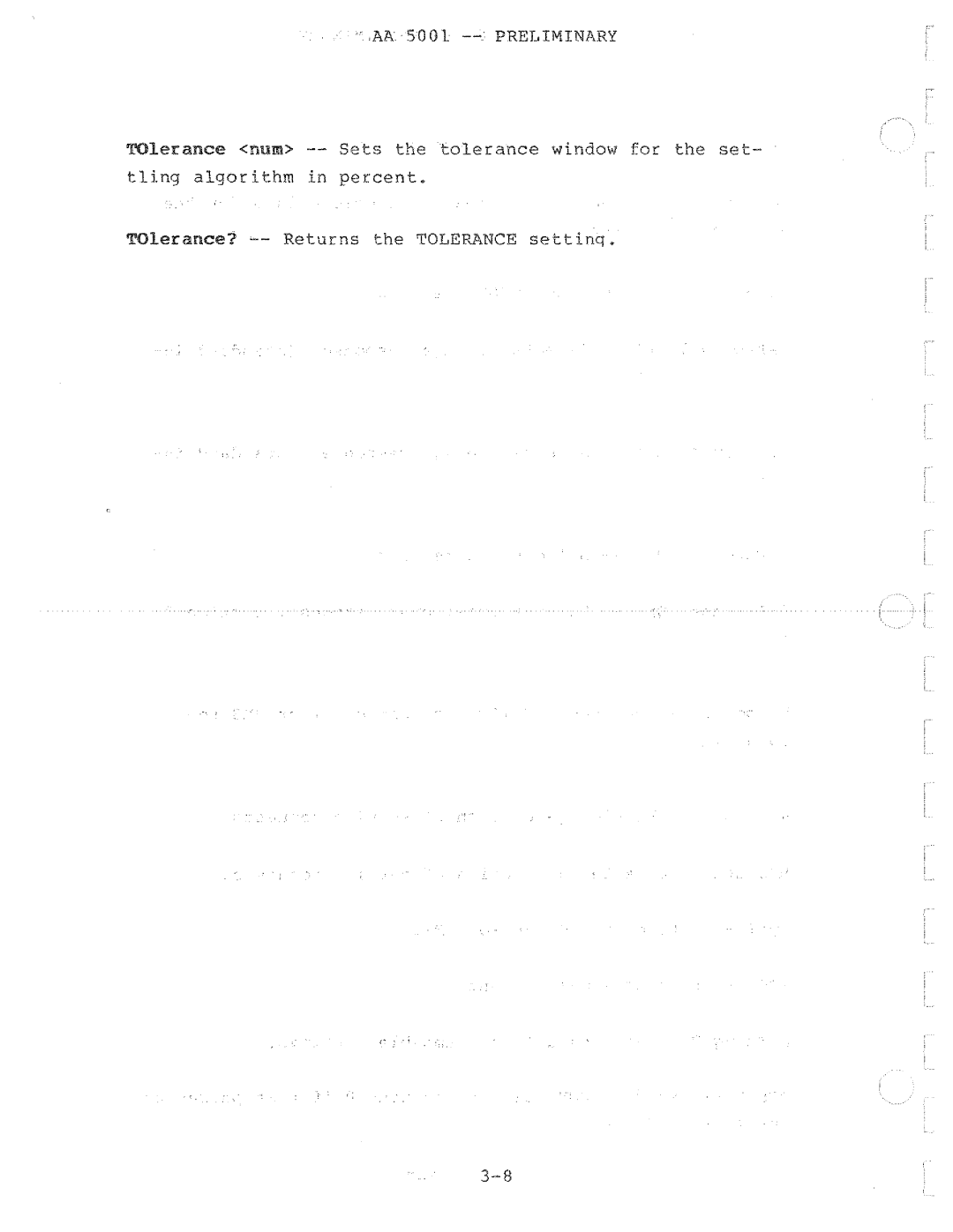 Tektronix AA 5001 manual 