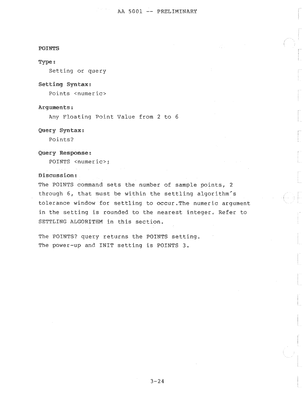 Tektronix AA 5001 manual 