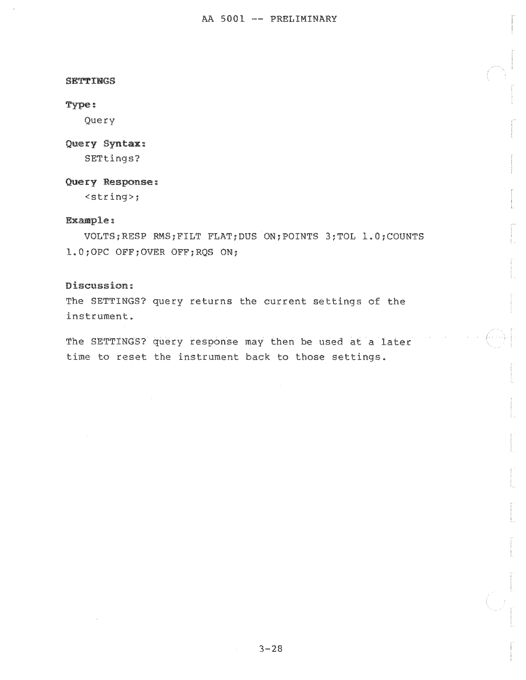 Tektronix AA 5001 manual 