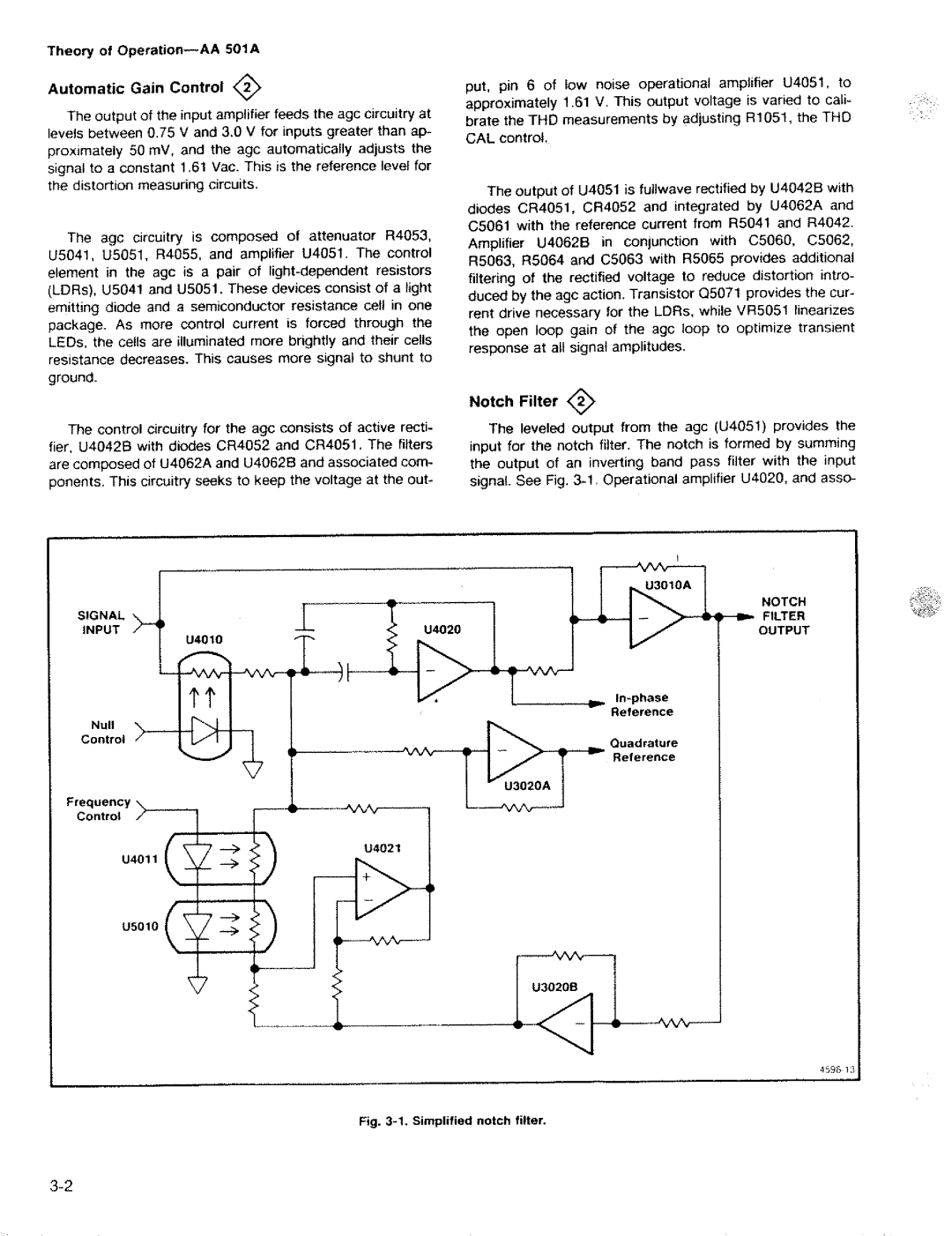 Tektronix AA 501A manual 