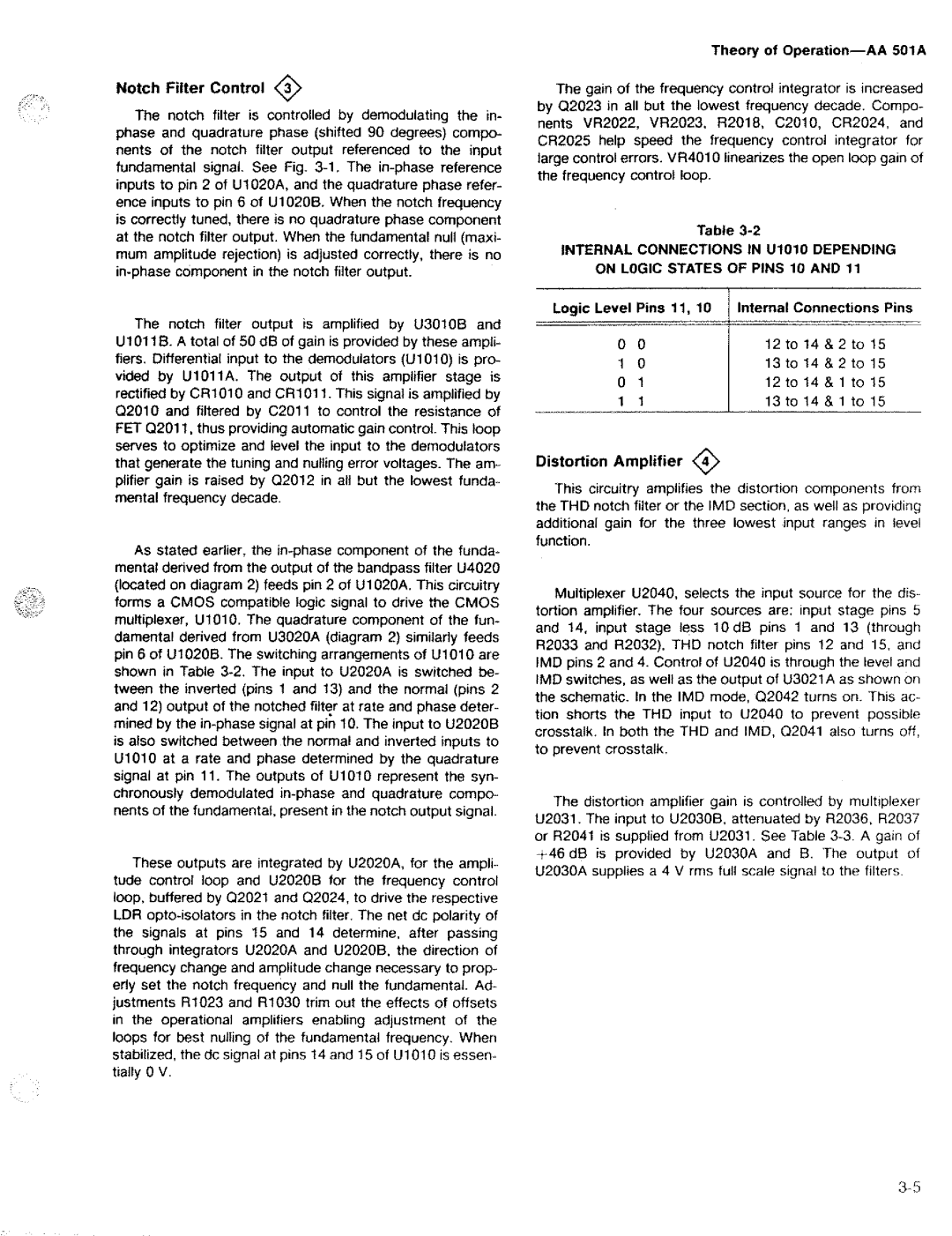 Tektronix AA 501A manual 