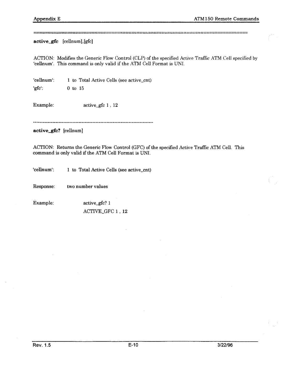 Tektronix ATM150 manual 