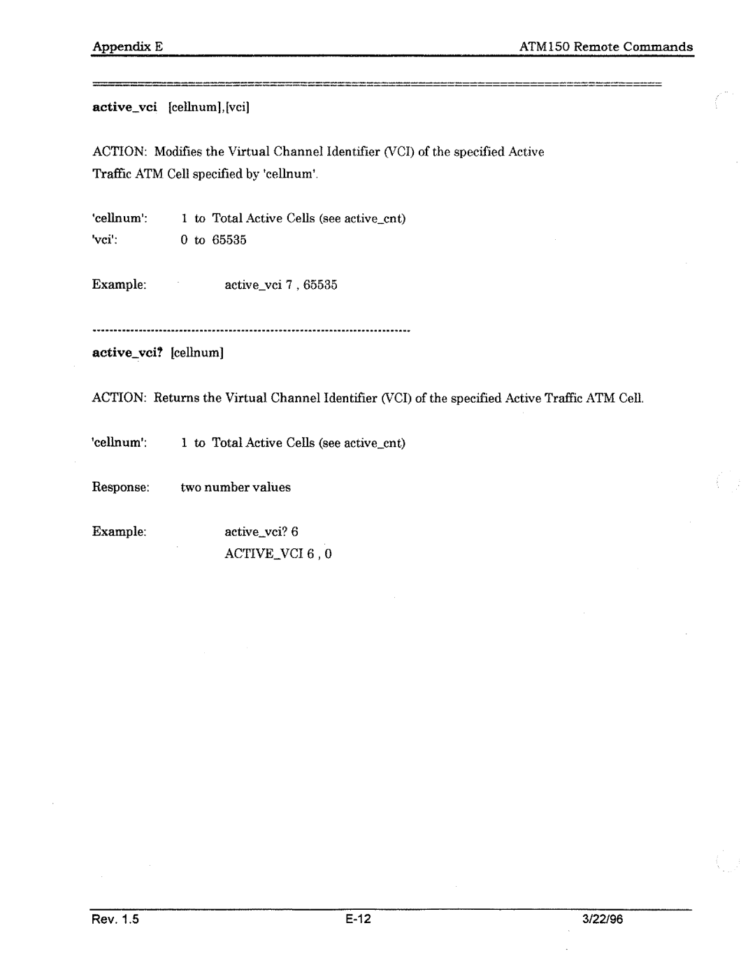 Tektronix ATM150 manual 