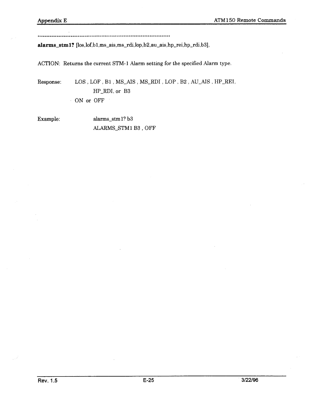 Tektronix ATM150 manual 