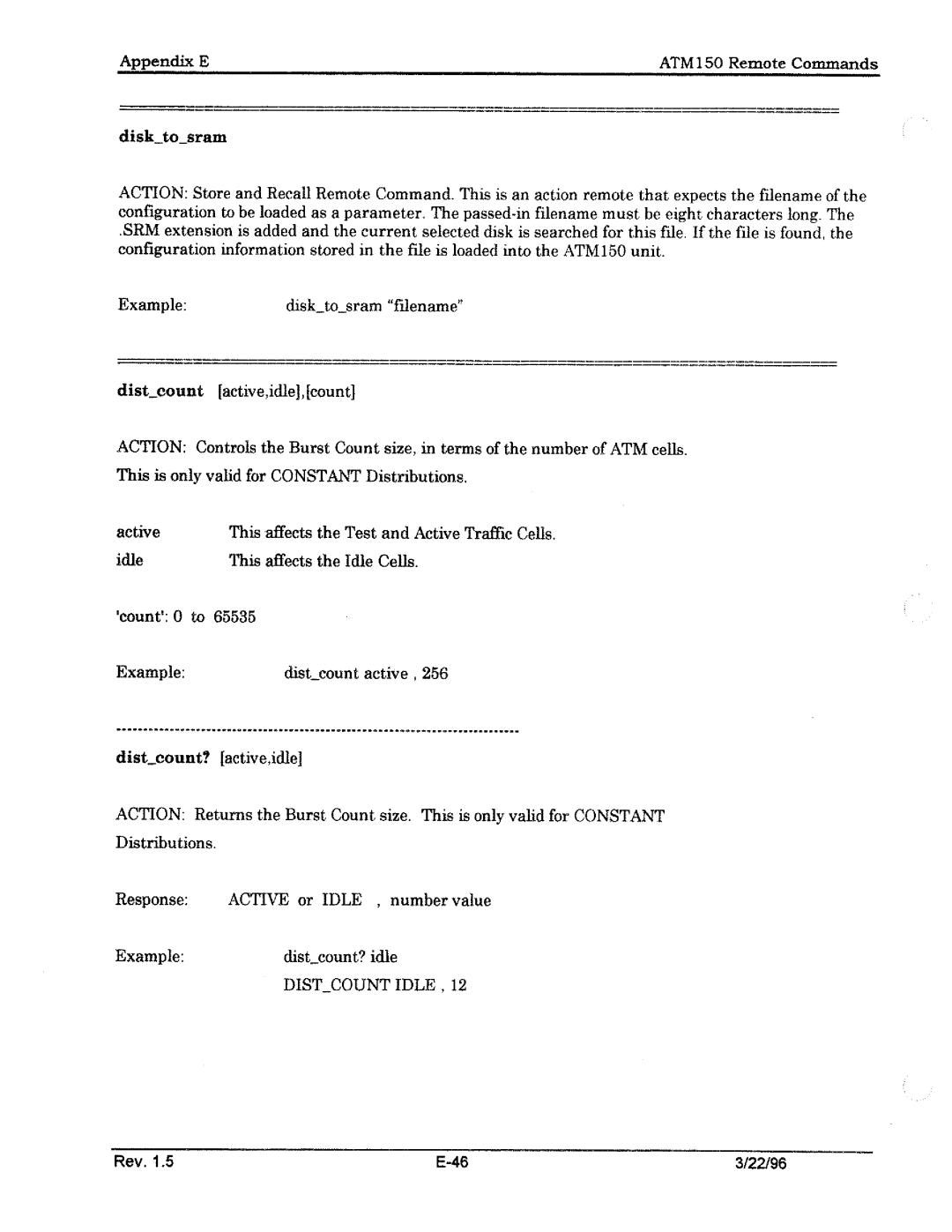 Tektronix ATM150 manual 