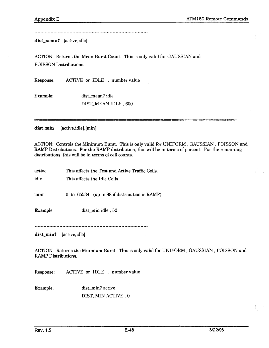 Tektronix ATM150 manual 