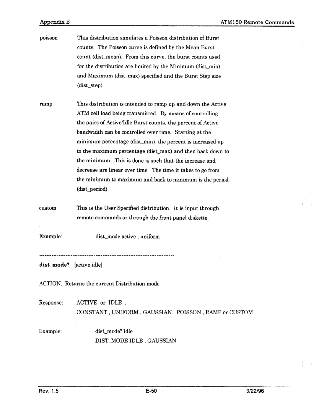 Tektronix ATM150 manual 