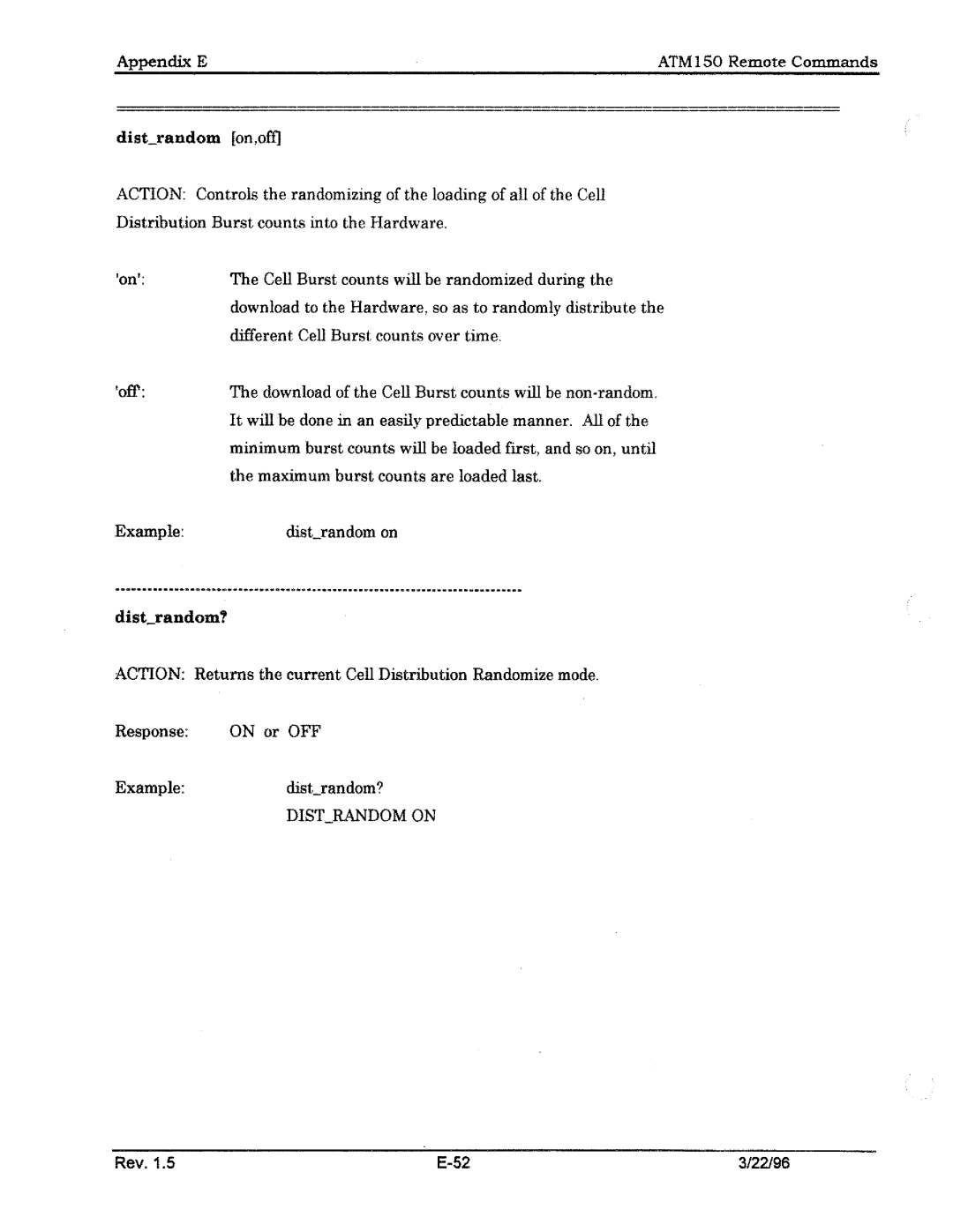 Tektronix ATM150 manual 