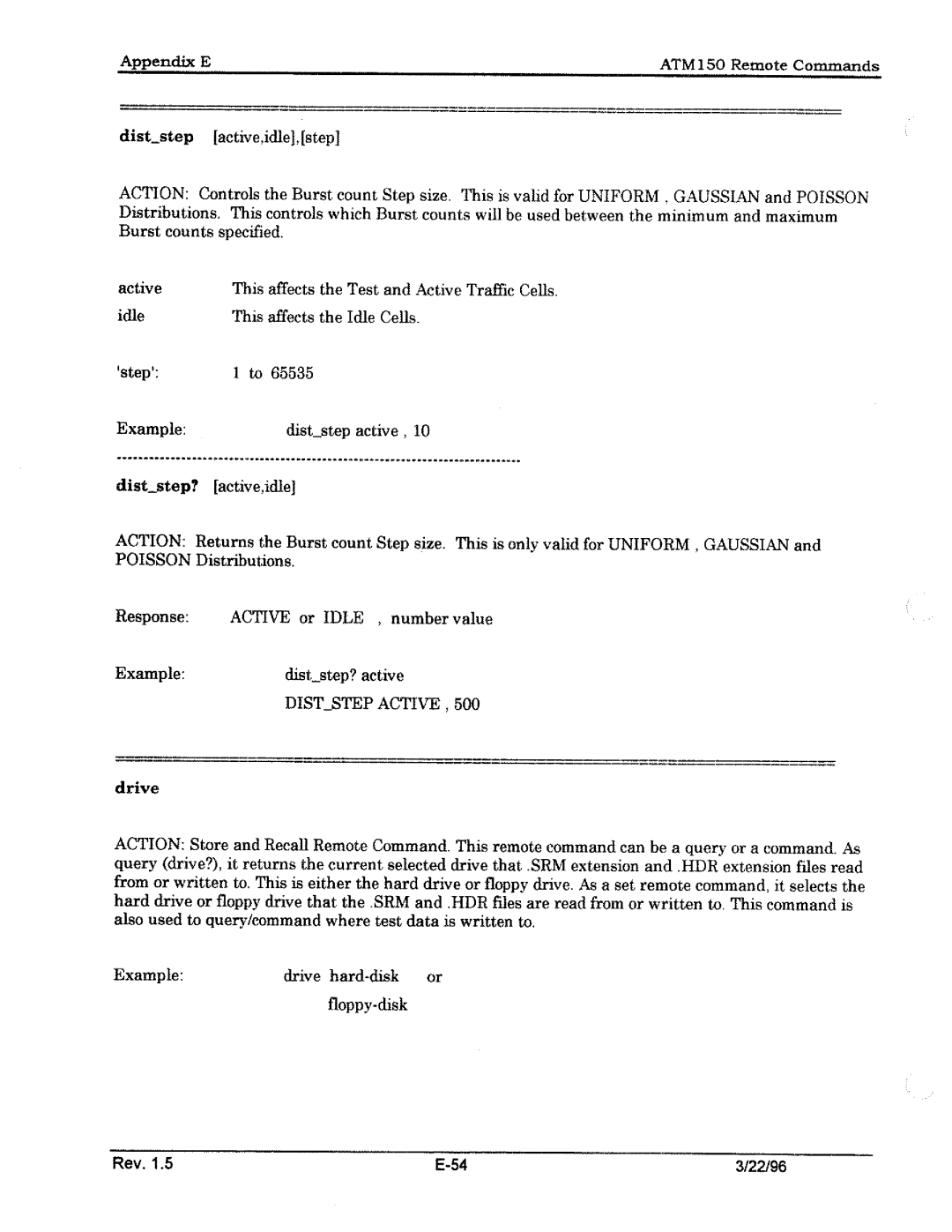 Tektronix ATM150 manual 