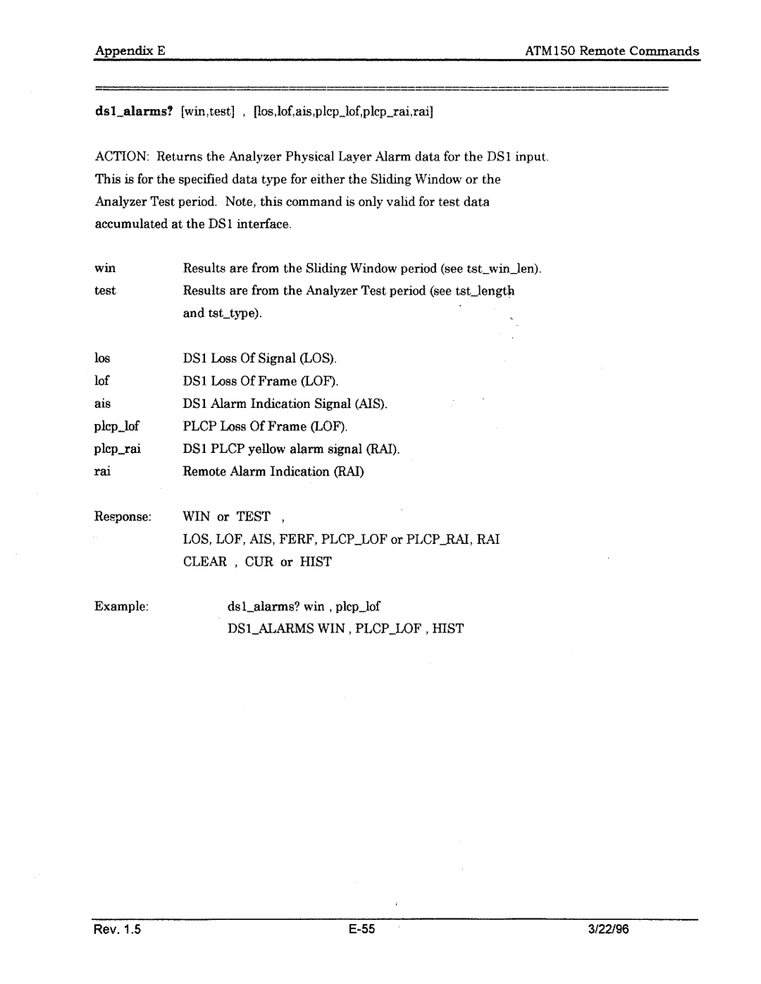 Tektronix ATM150 manual 