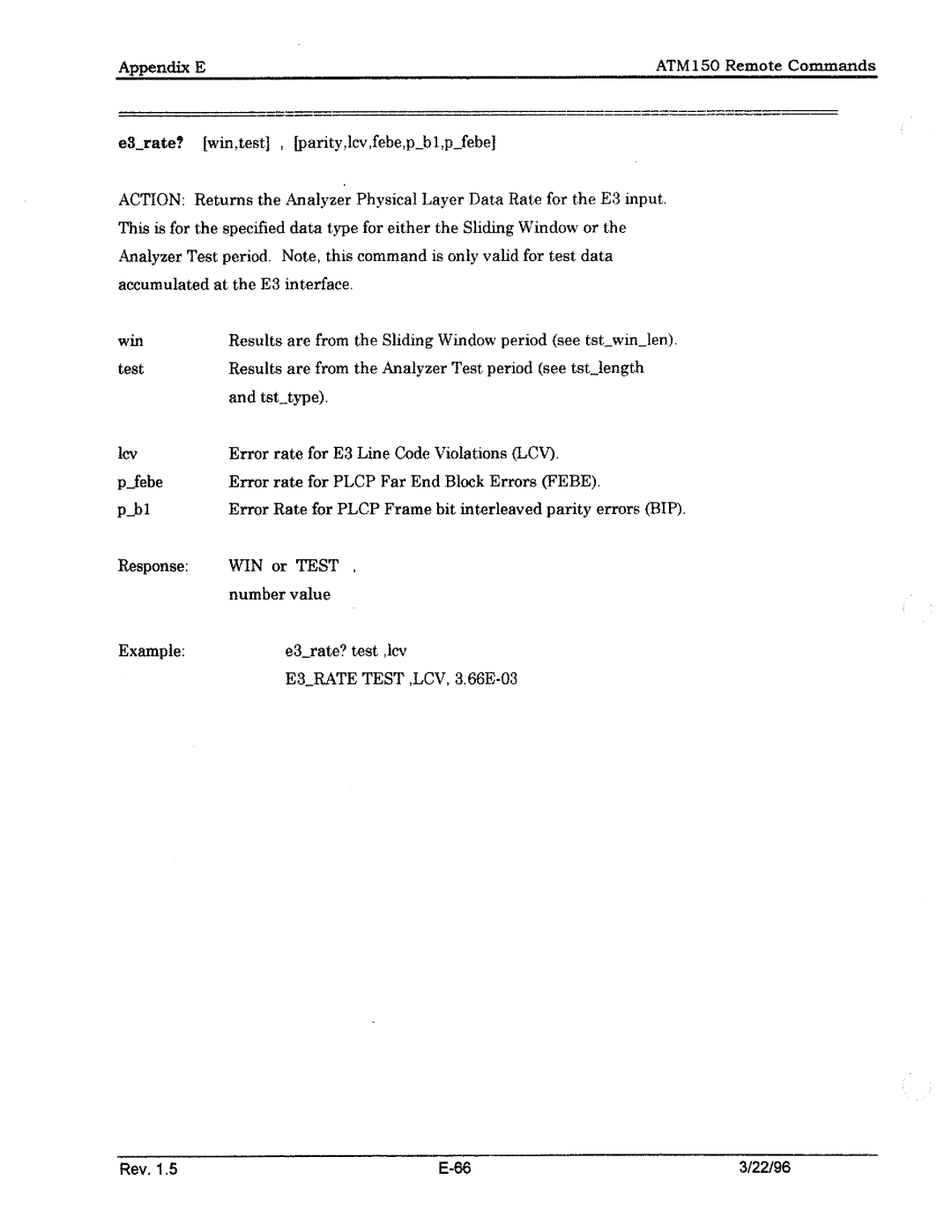 Tektronix ATM150 manual 