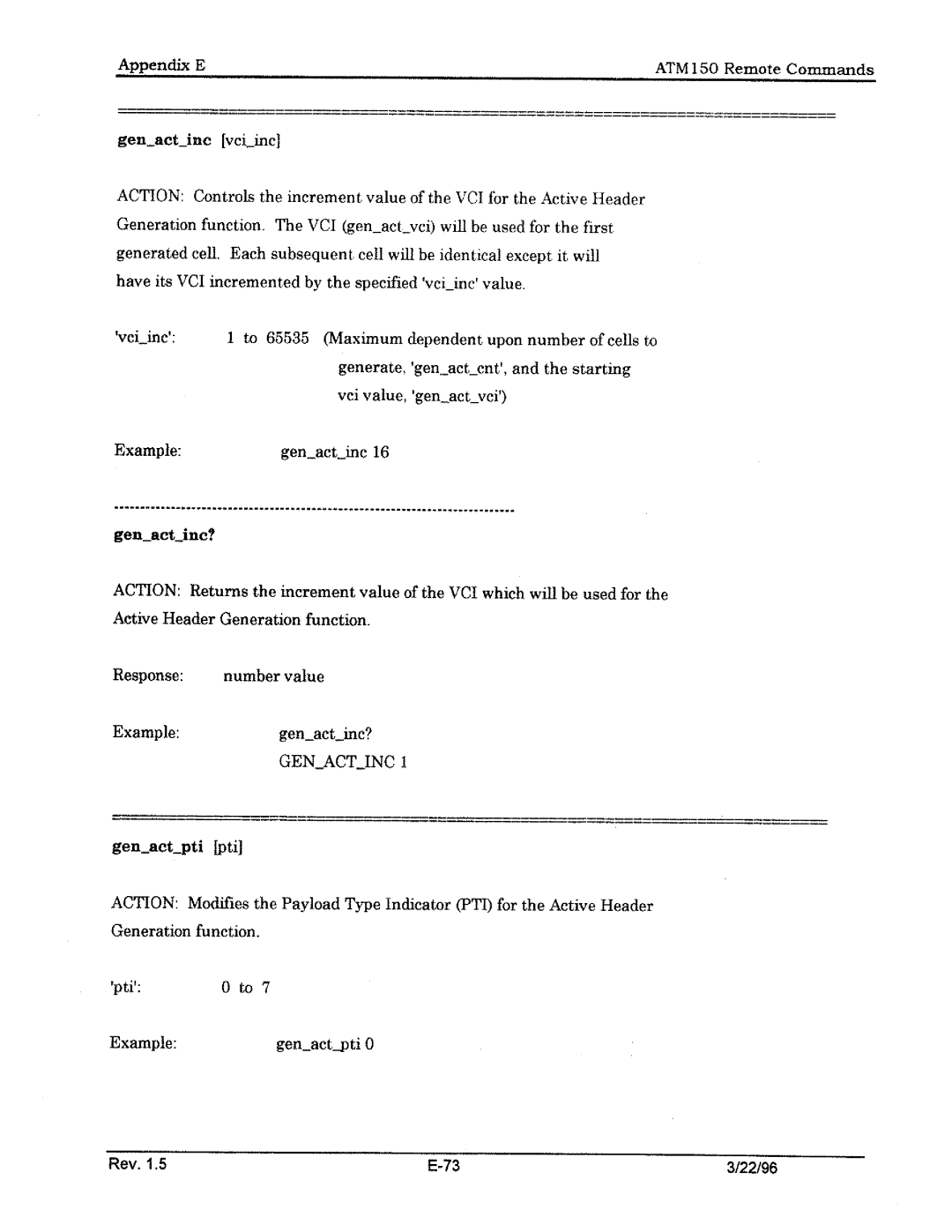 Tektronix ATM150 manual 