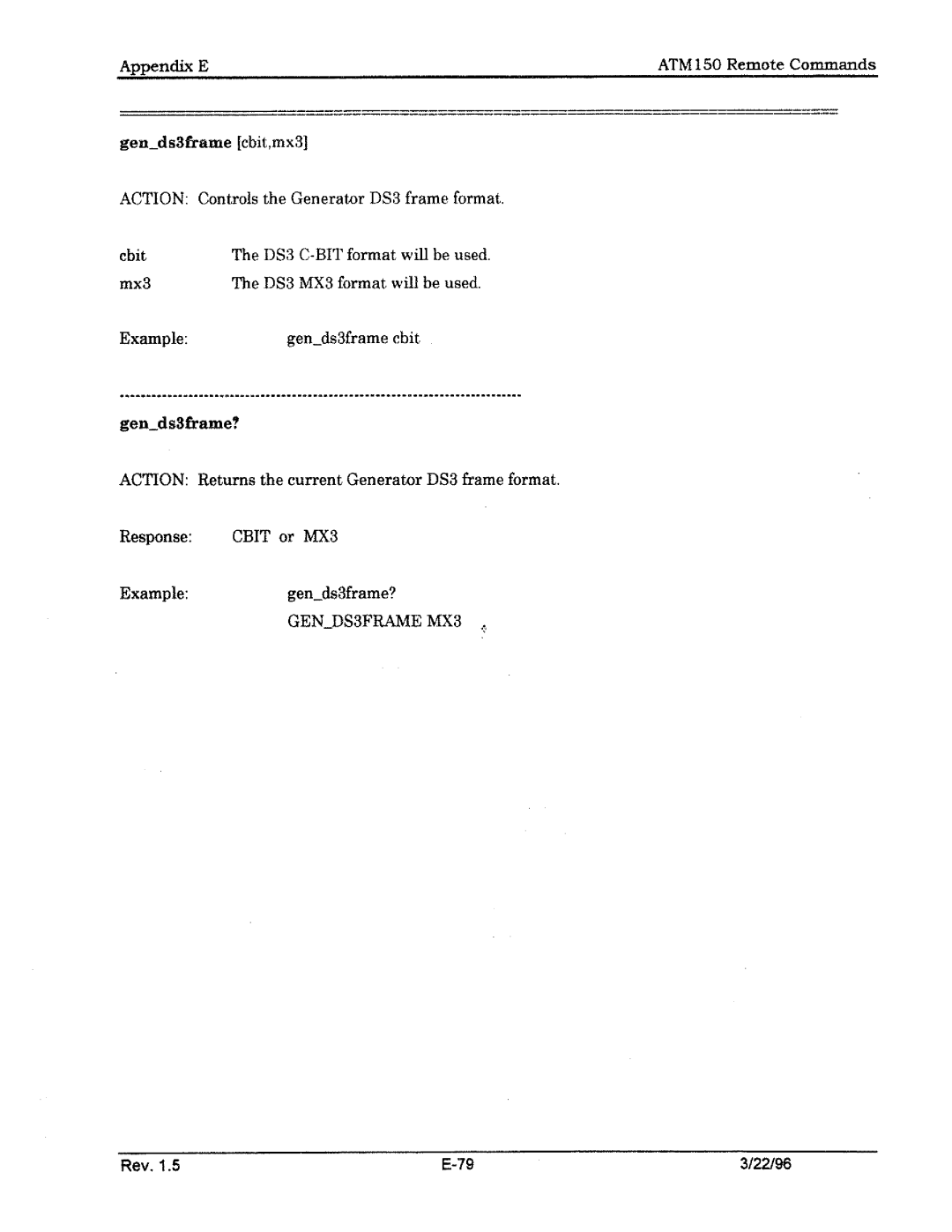 Tektronix ATM150 manual 