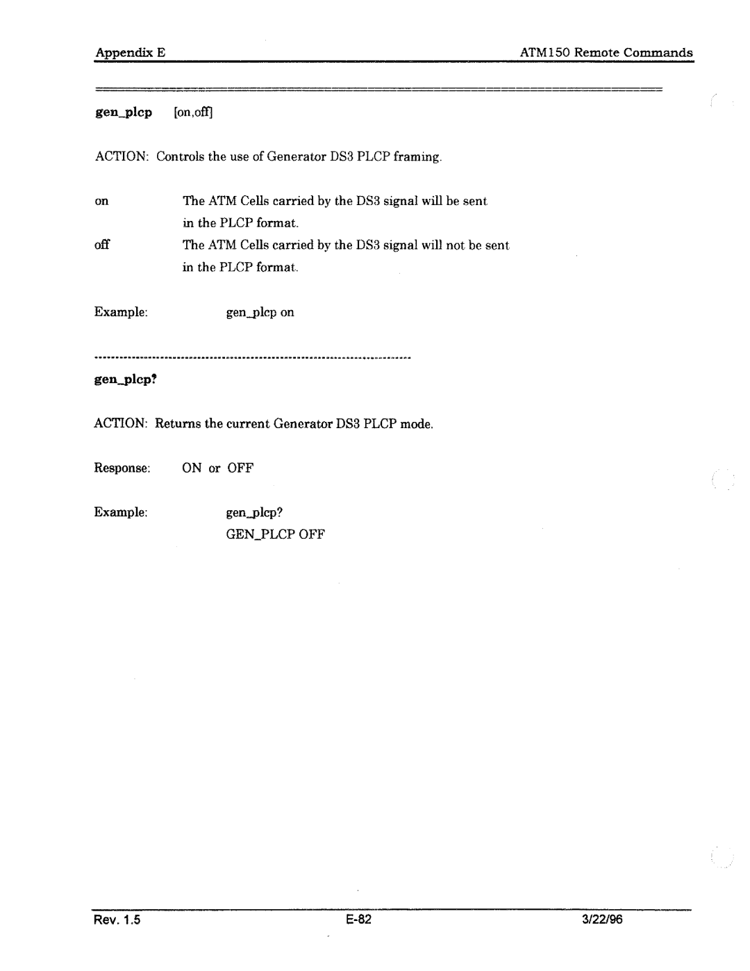 Tektronix ATM150 manual 