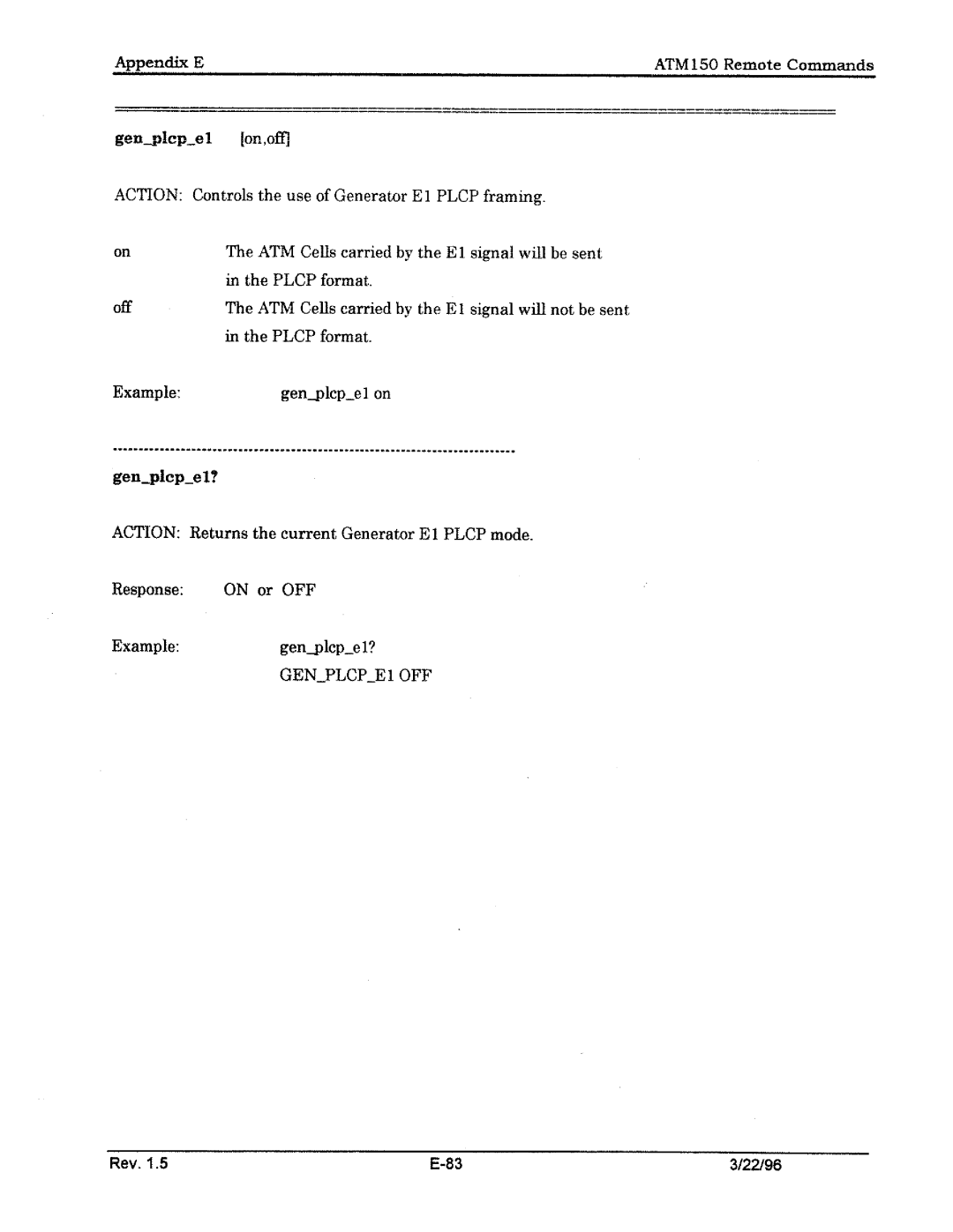 Tektronix ATM150 manual 