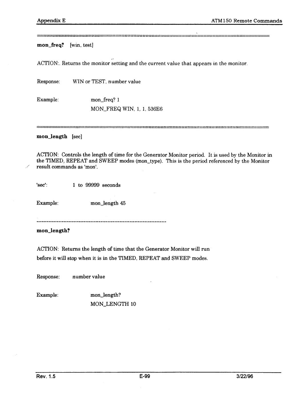 Tektronix ATM150 manual 