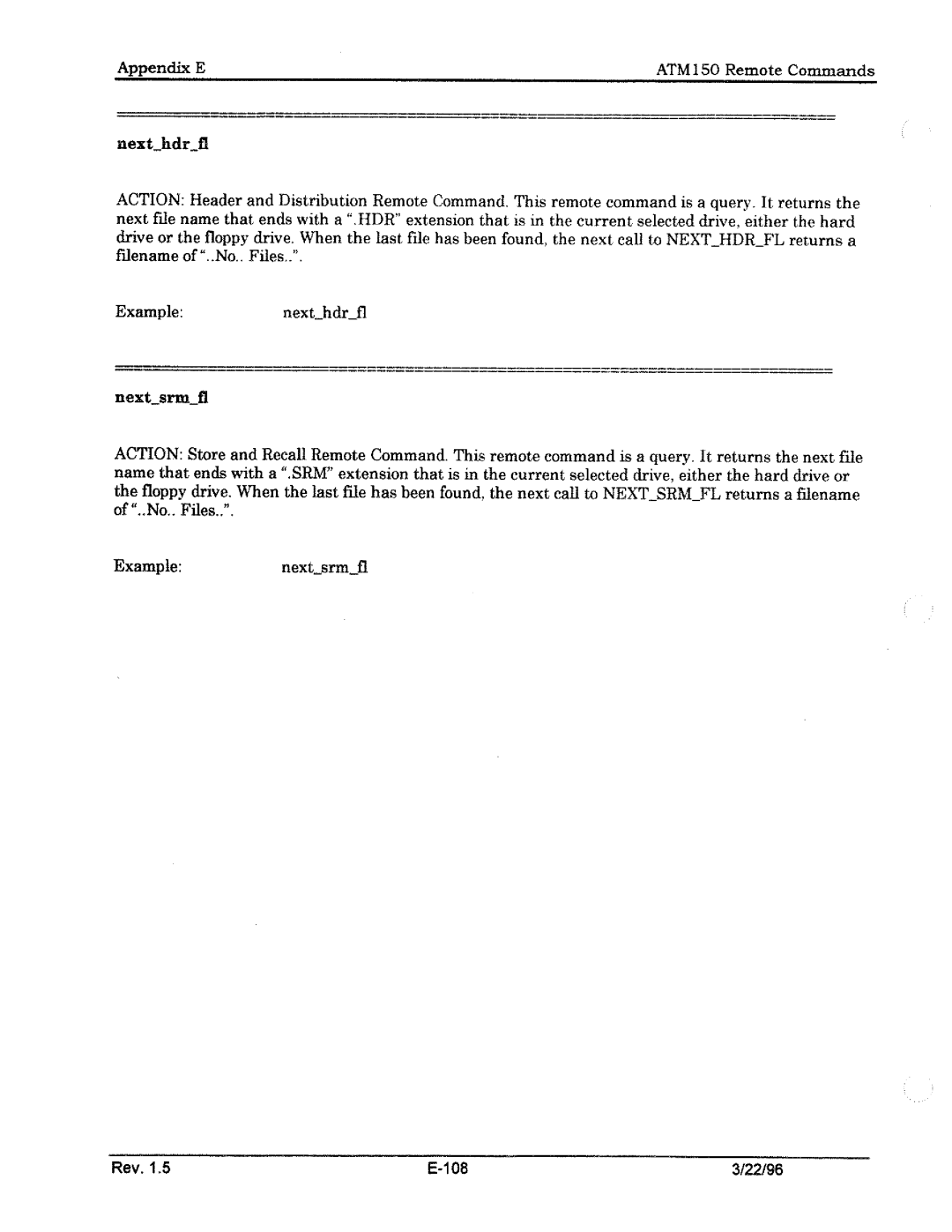 Tektronix ATM150 manual 