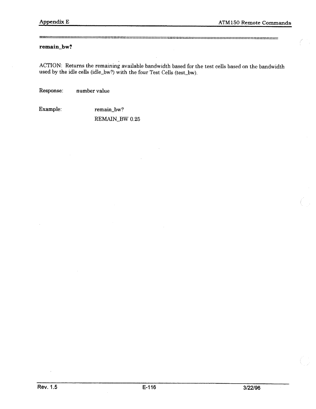 Tektronix ATM150 manual 