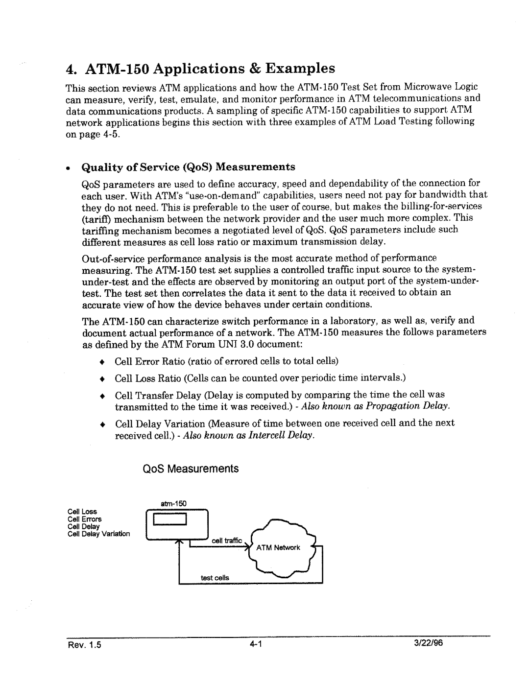 Tektronix ATM150 manual 