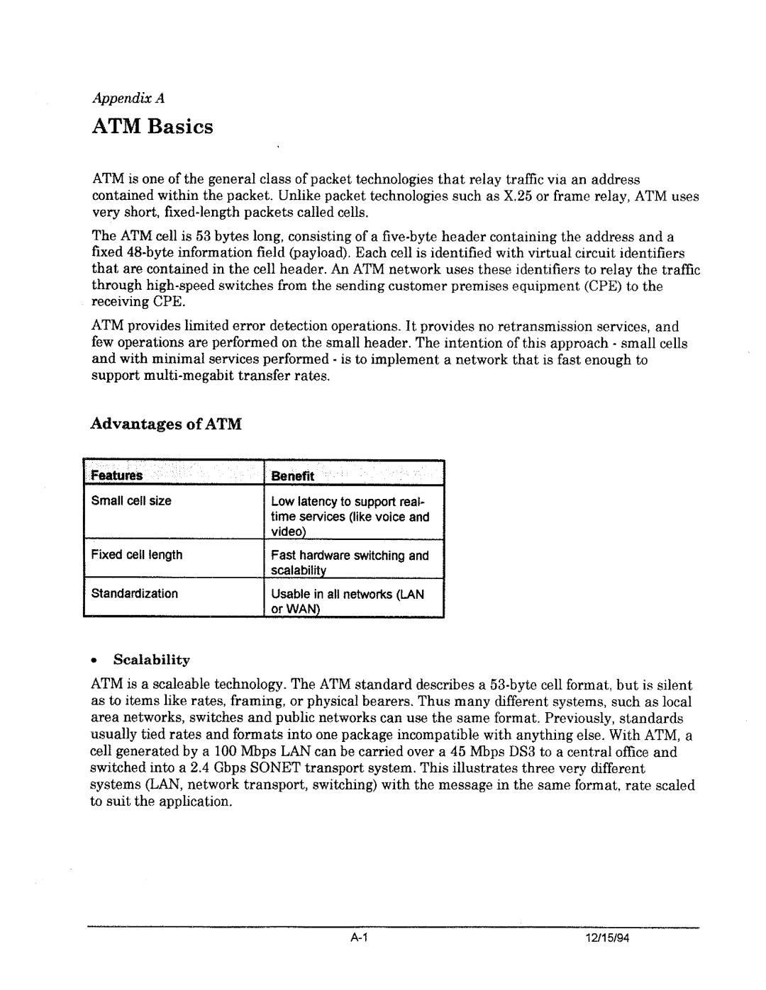 Tektronix ATM150 manual 