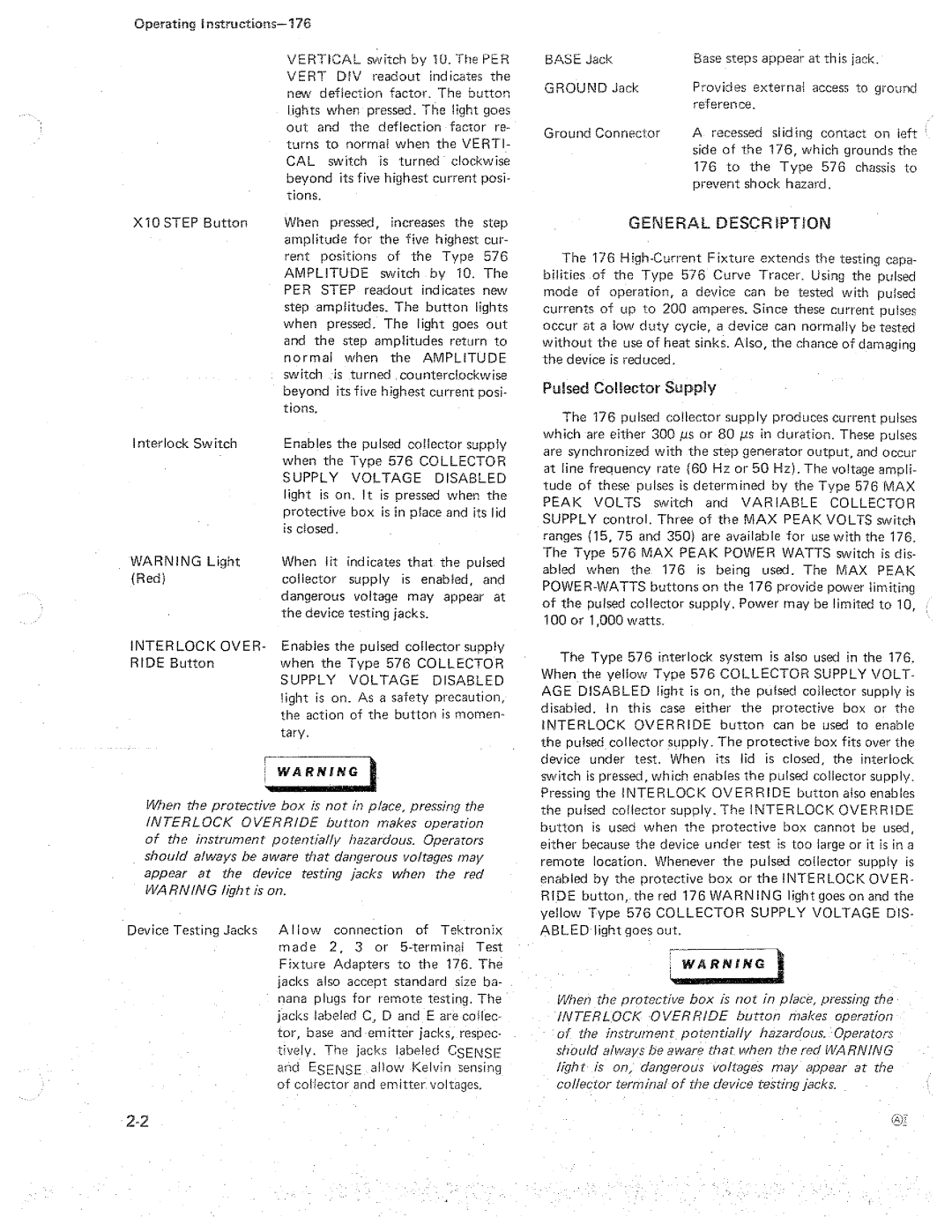 Tektronix B070 manual 