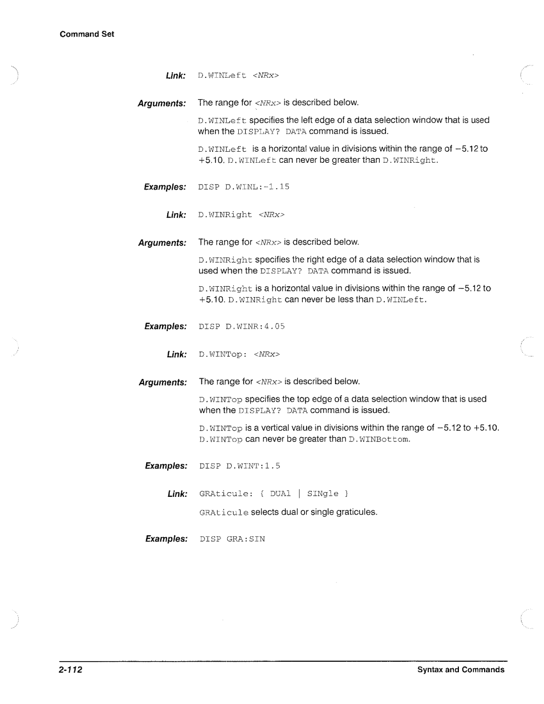 Tektronix CSA 803A, 11801B manual 