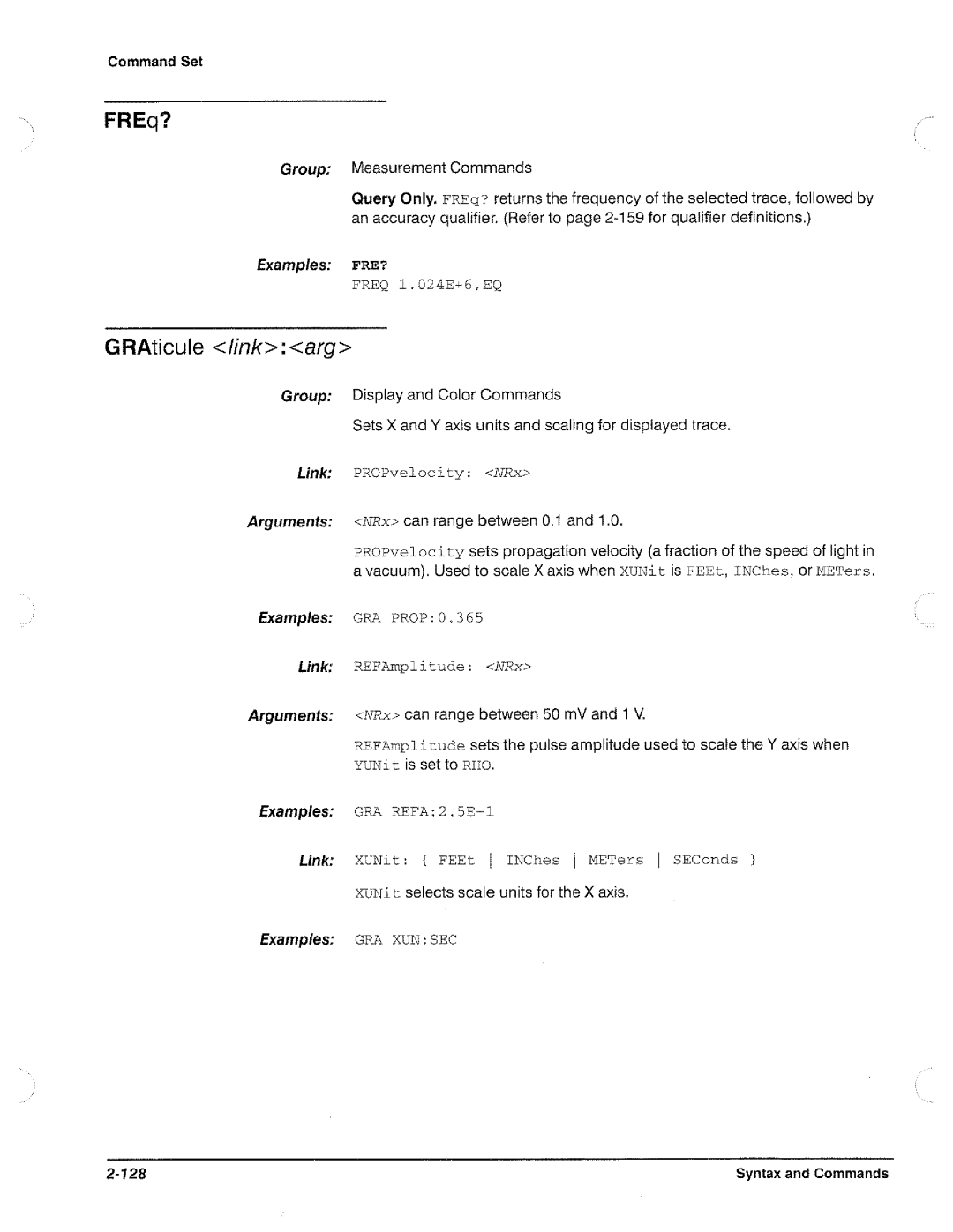 Tektronix CSA 803A, 11801B manual 