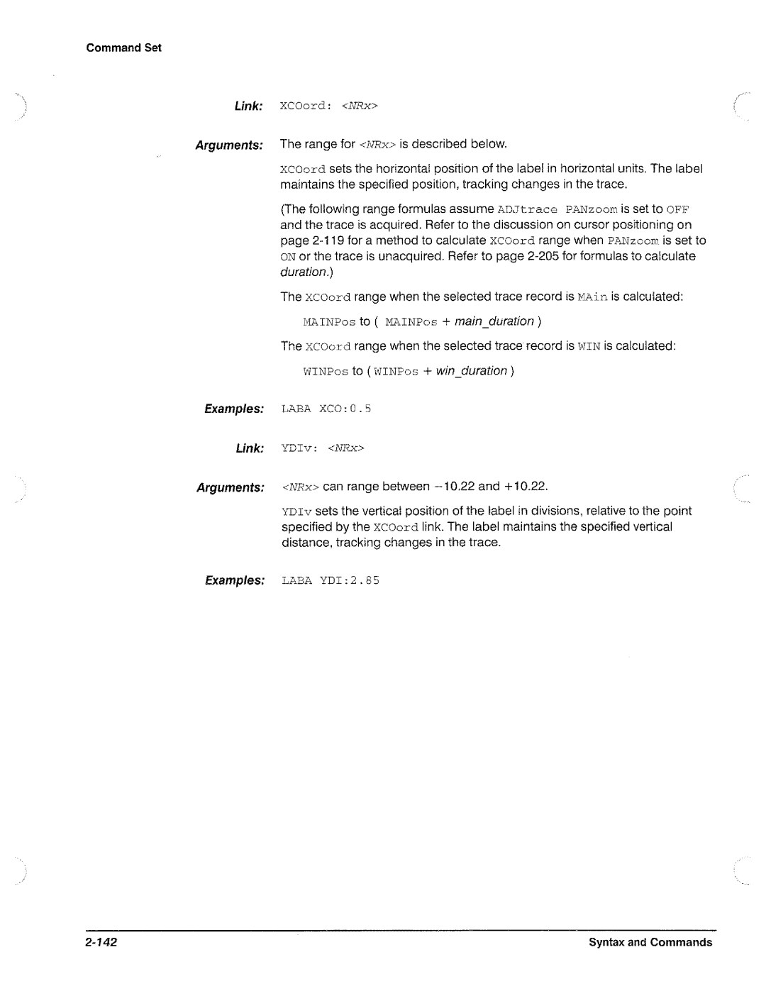 Tektronix CSA 803A, 11801B manual 