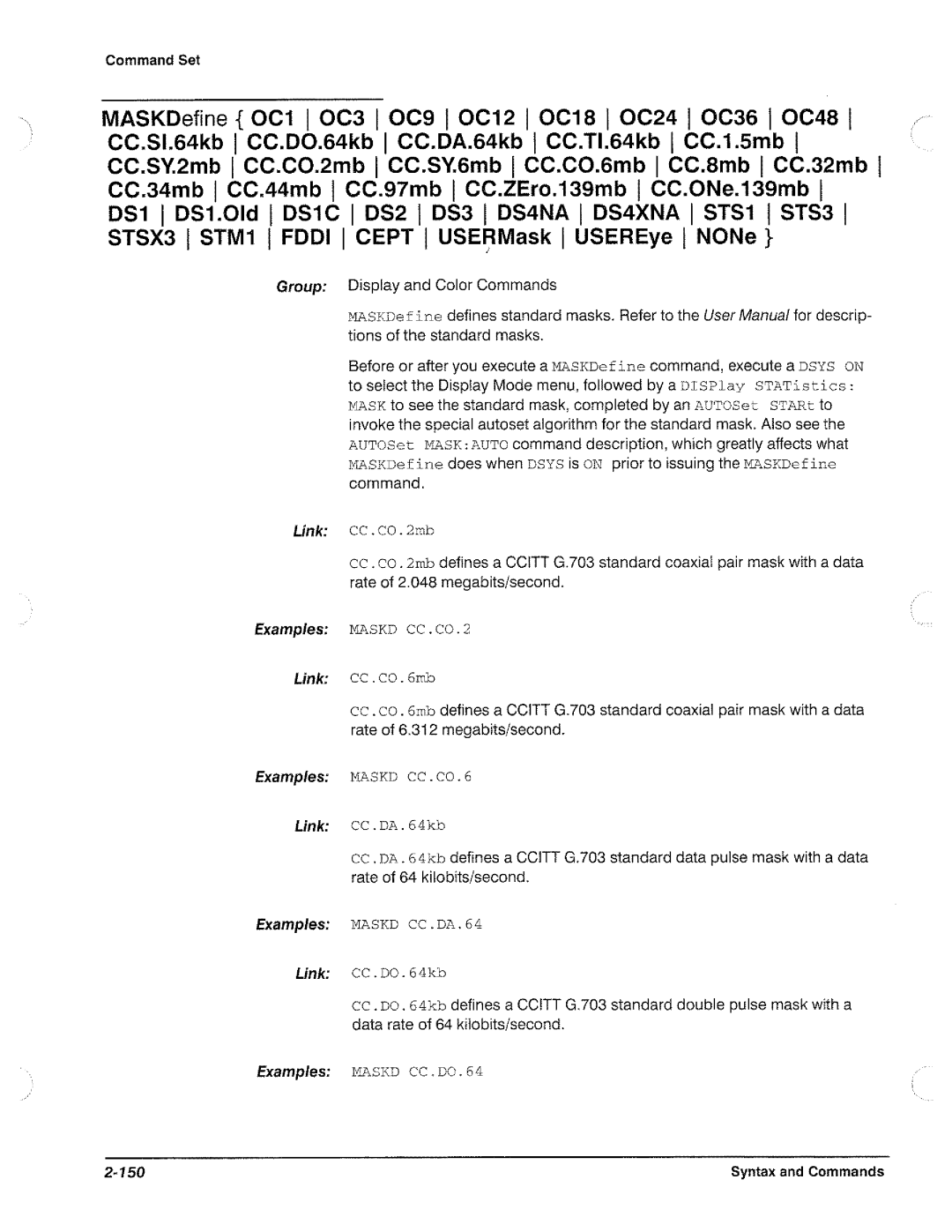 Tektronix CSA 803A, 11801B manual 