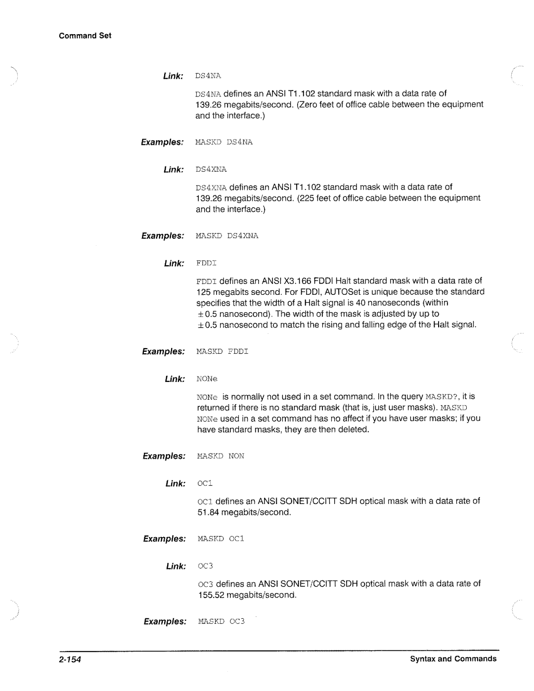 Tektronix CSA 803A, 11801B manual 