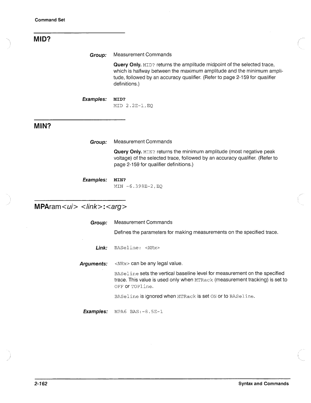 Tektronix CSA 803A, 11801B manual 