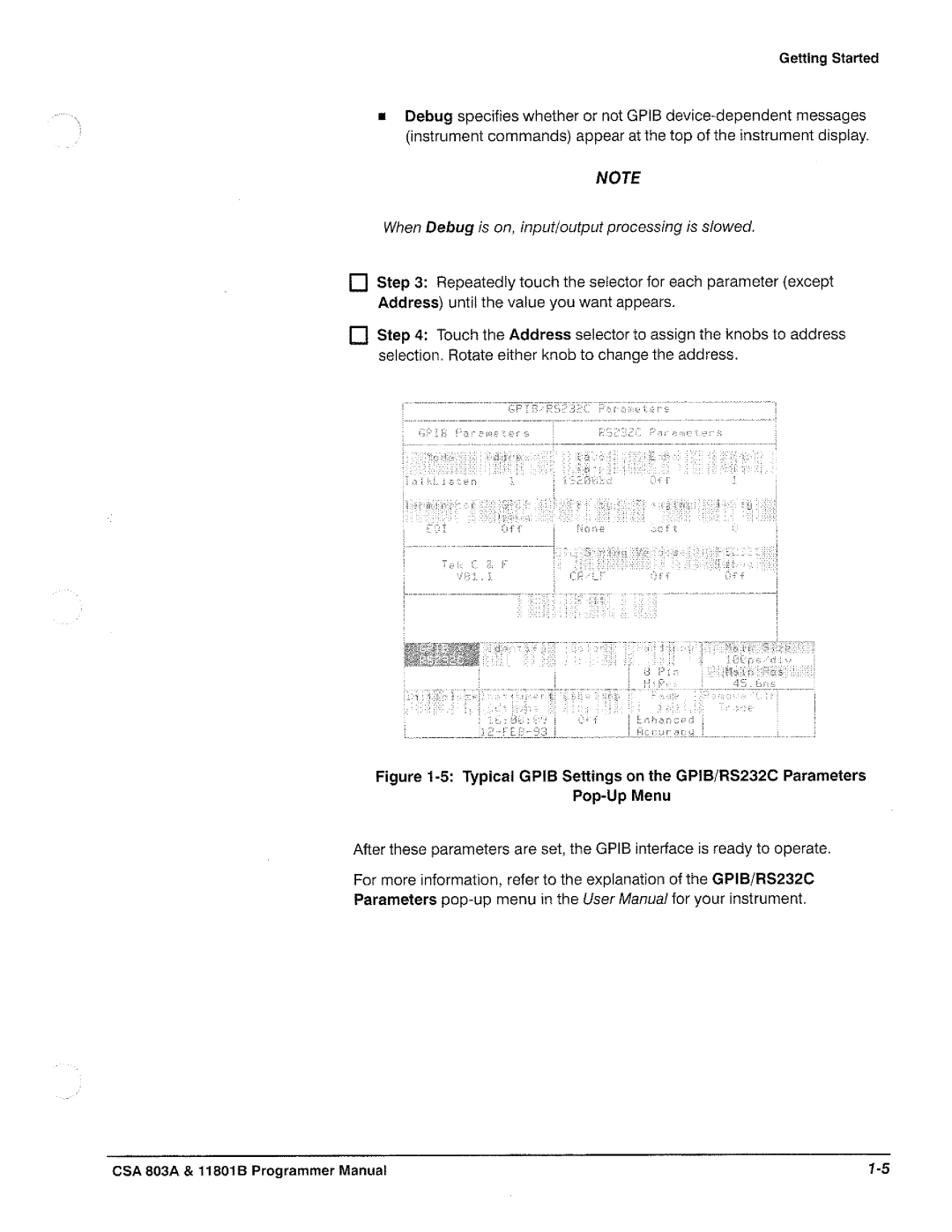 Tektronix 11801B, CSA 803A manual 