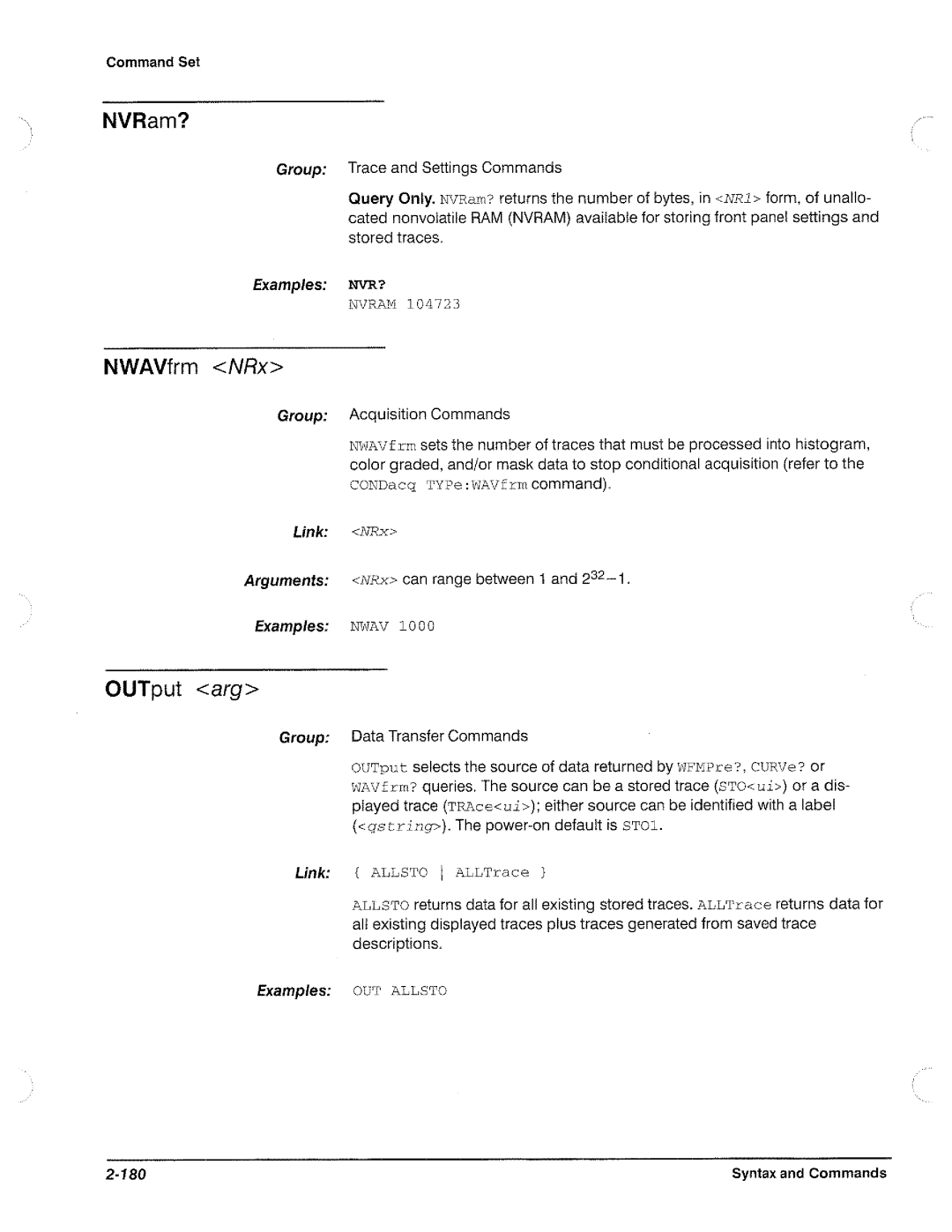 Tektronix CSA 803A, 11801B manual 