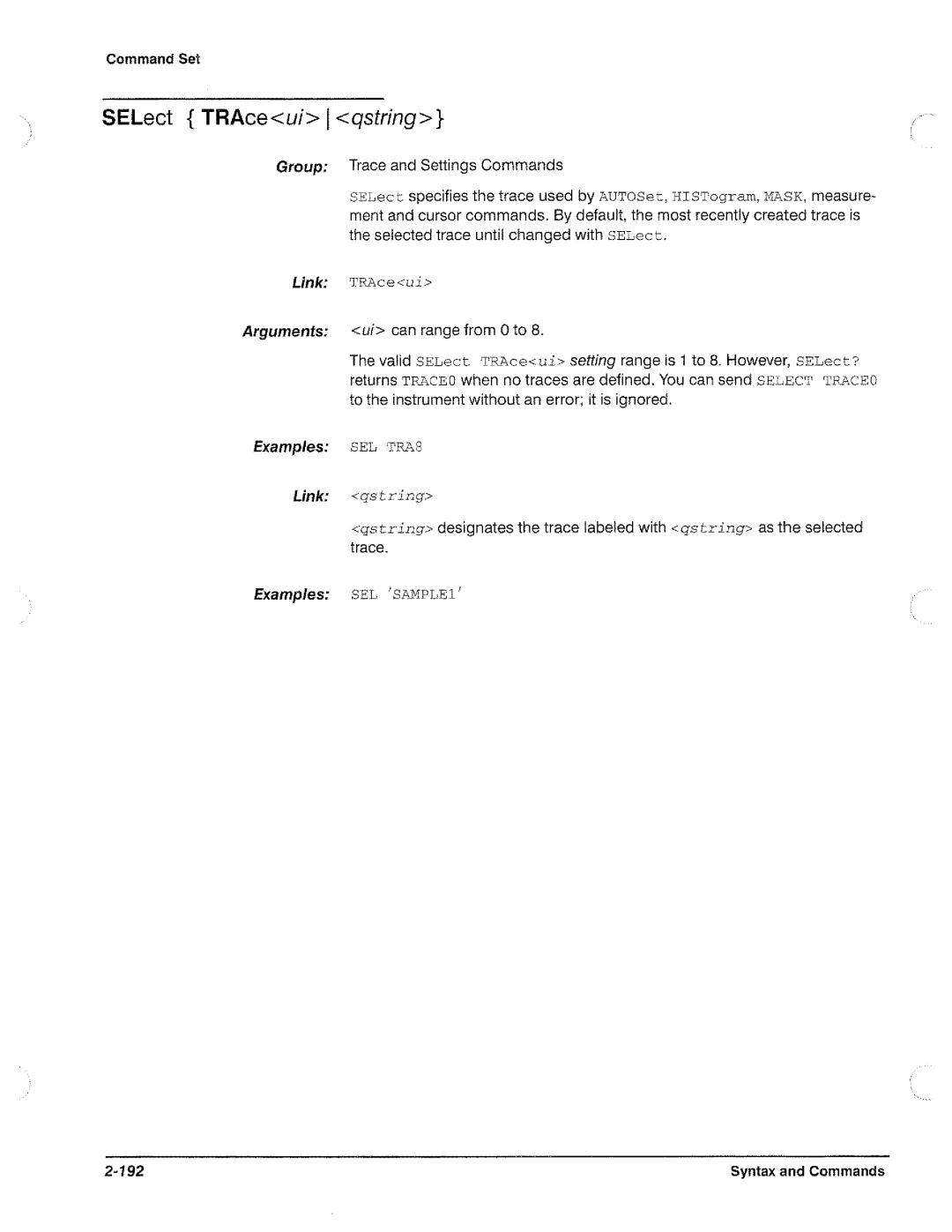 Tektronix CSA 803A, 11801B manual 