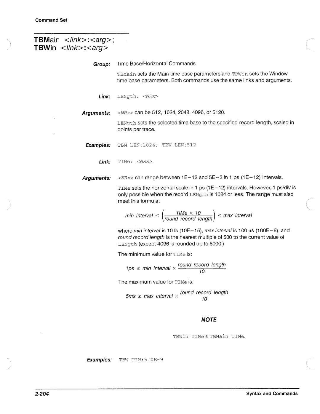 Tektronix CSA 803A, 11801B manual 