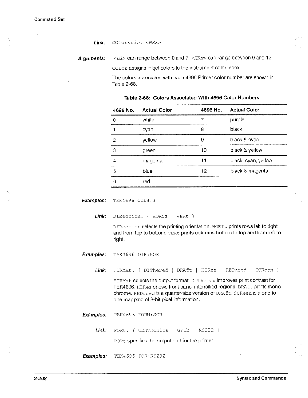 Tektronix CSA 803A, 11801B manual 